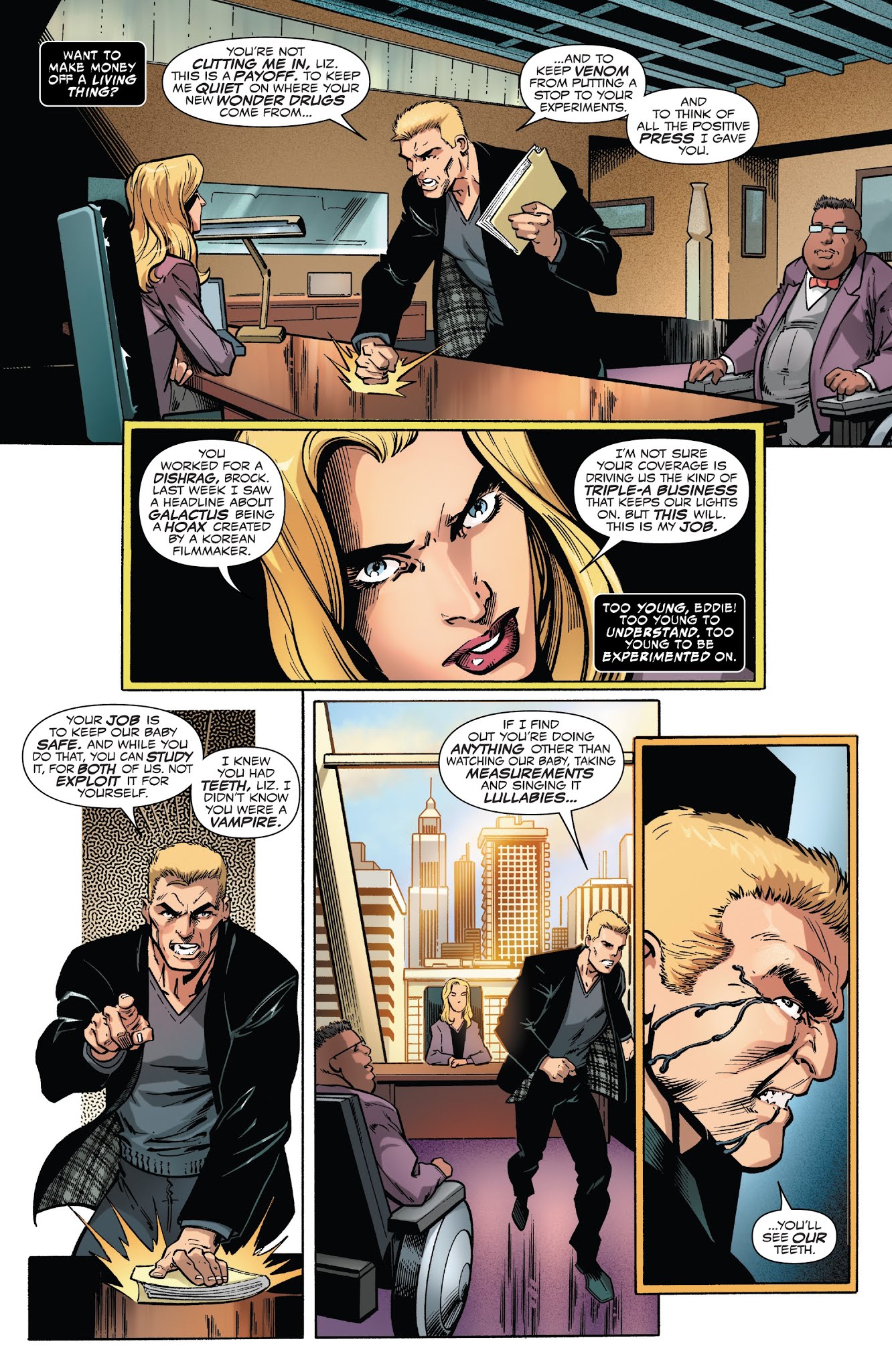 Read online Venom: First Host comic -  Issue #1 - 17