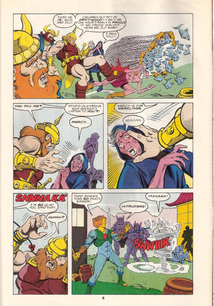 Read online ThunderCats (1987) comic -  Issue #23 - 8