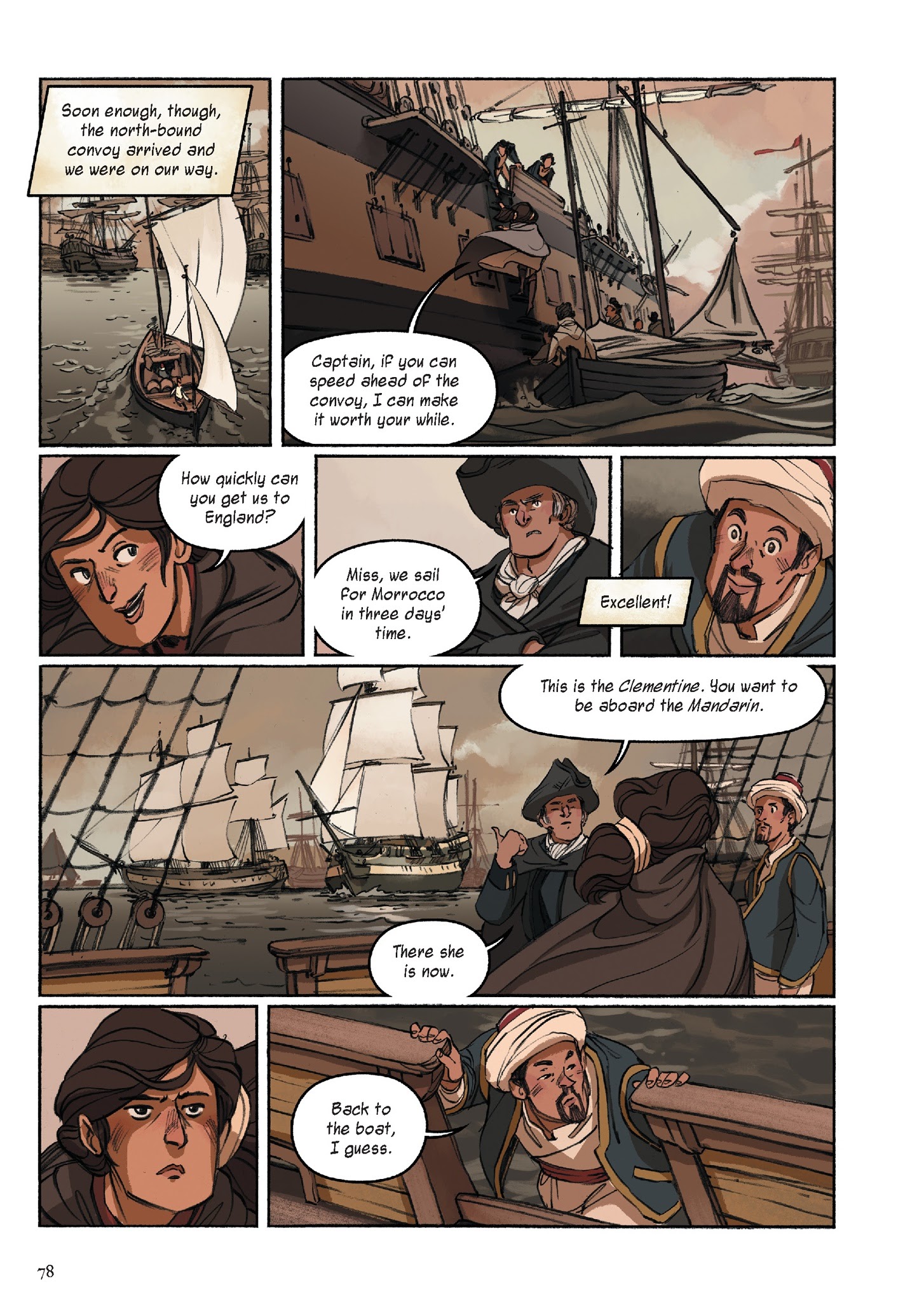 Read online Delilah Dirk and the King's Shilling comic -  Issue # TPB (Part 1) - 81
