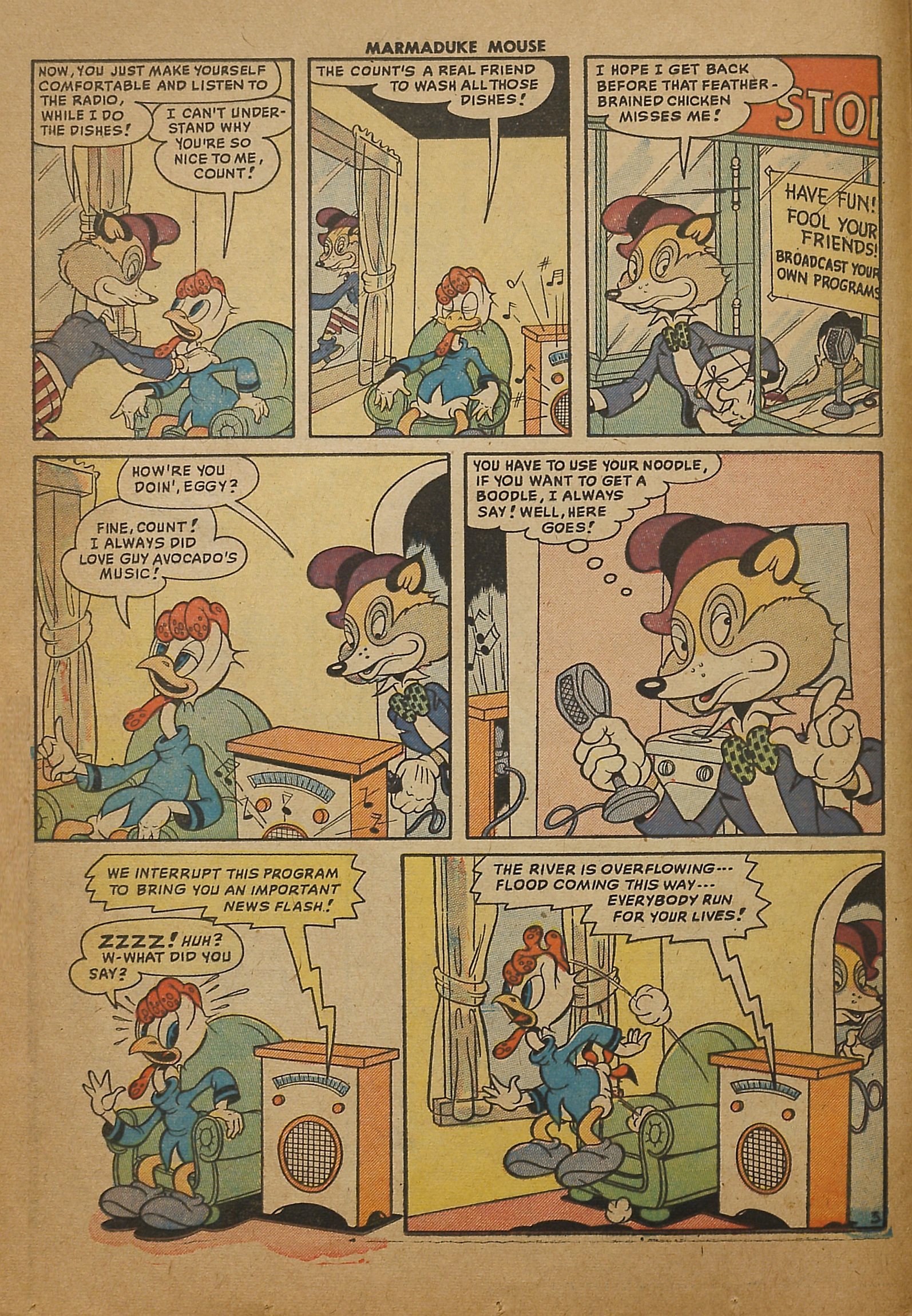 Read online Marmaduke Mouse comic -  Issue #51 - 12