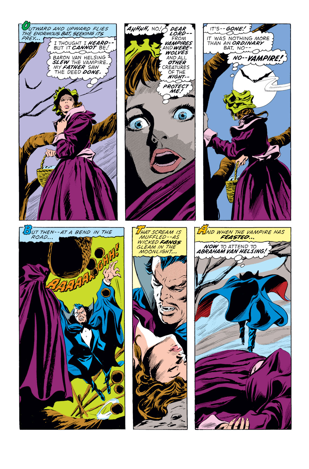 Read online Tomb of Dracula (1972) comic -  Issue #5 - 10