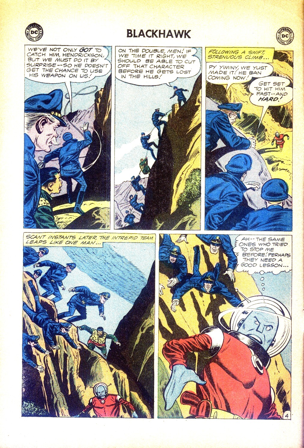 Read online Blackhawk (1957) comic -  Issue #156 - 6