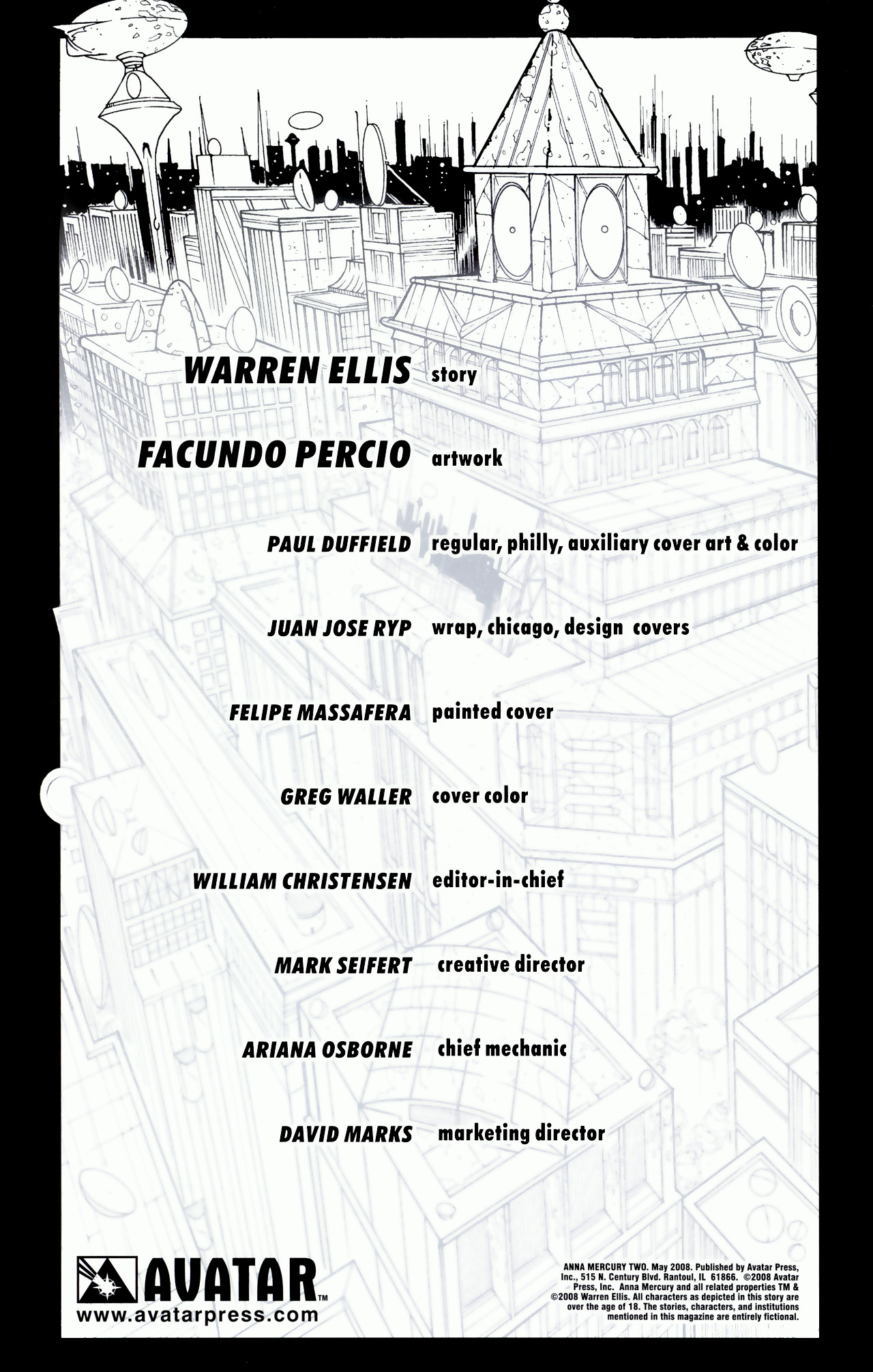 Read online Anna Mercury comic -  Issue #2 - 6