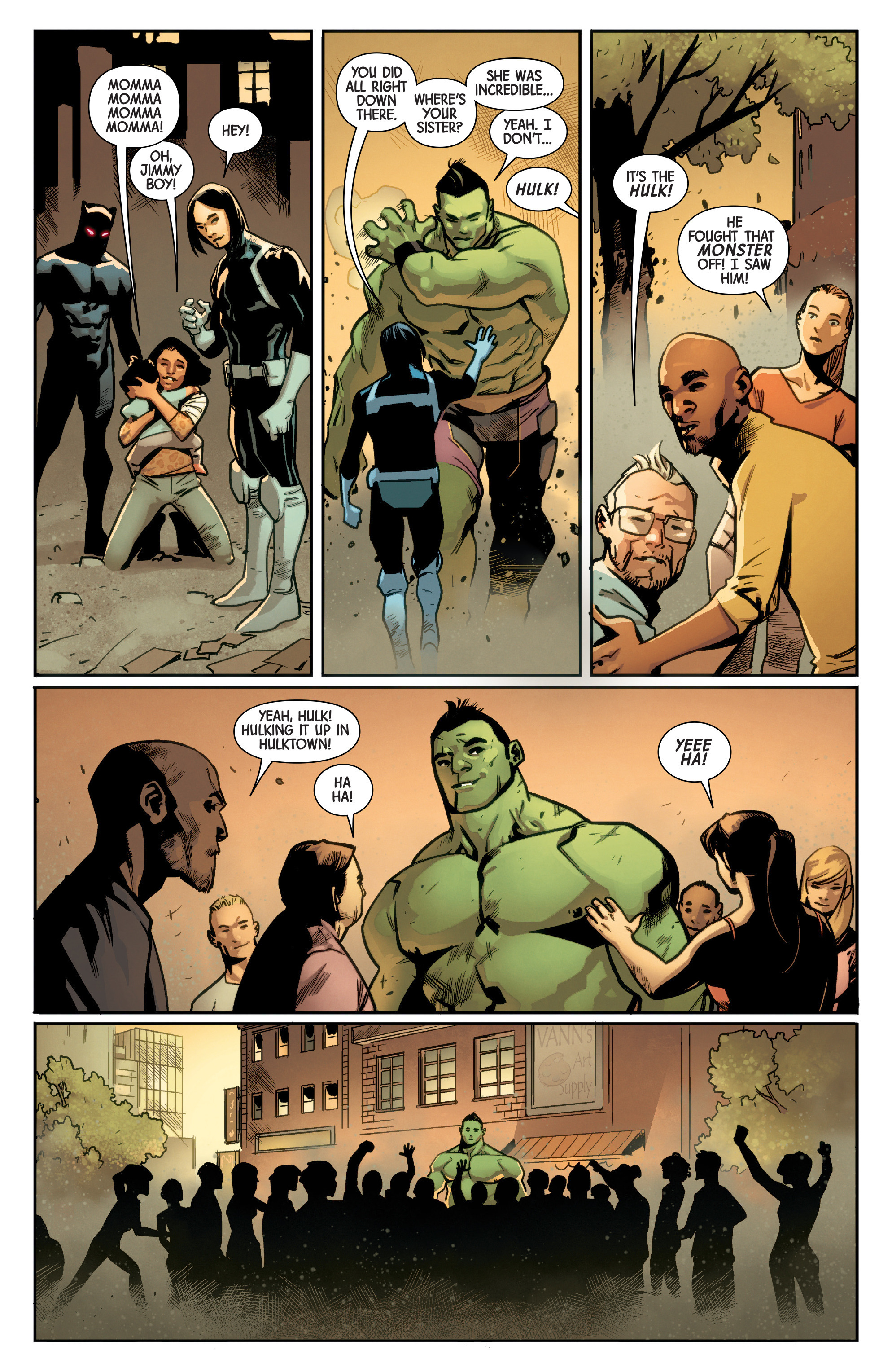 Read online Totally Awesome Hulk comic -  Issue #12 - 17