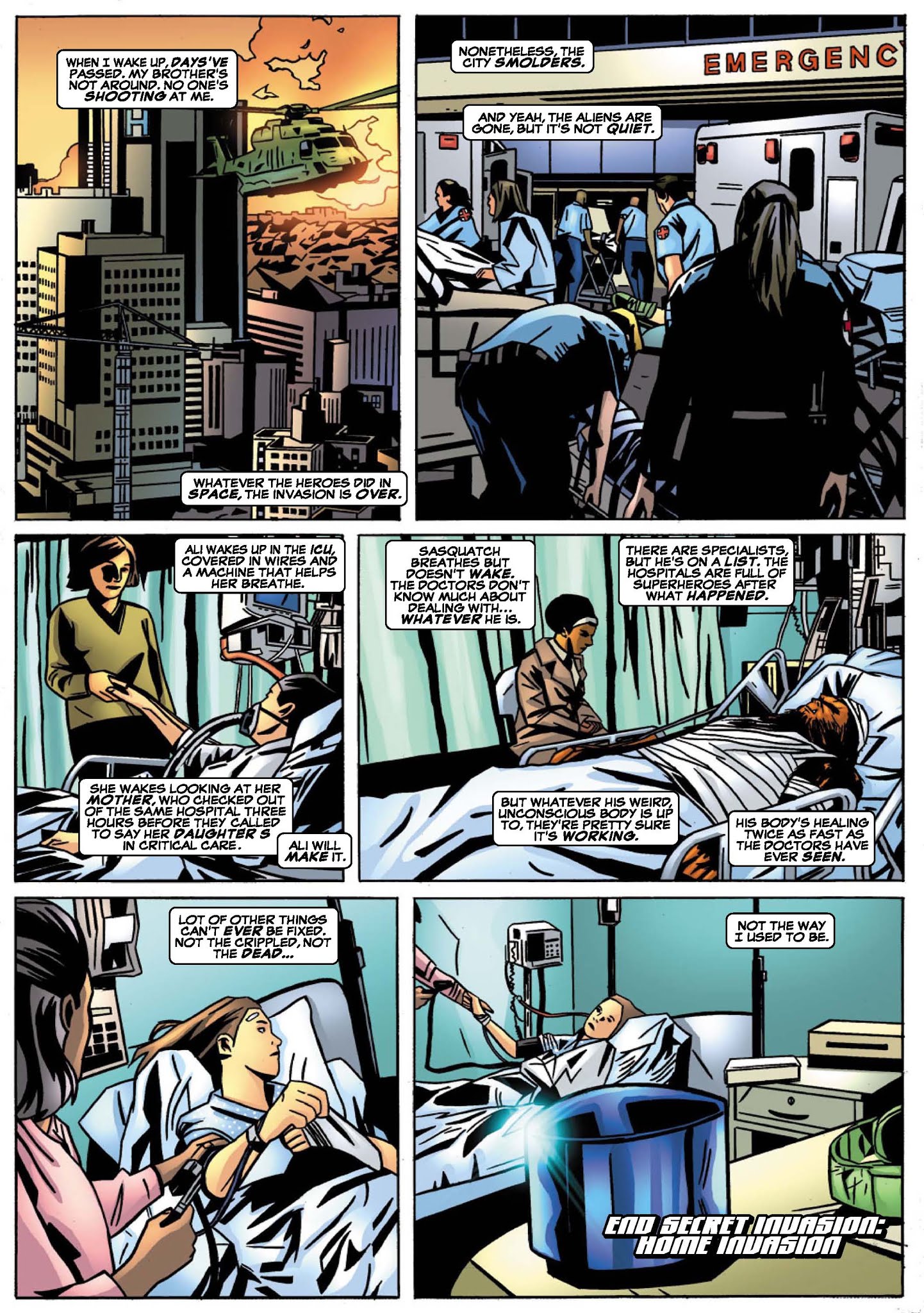 Read online Secret Invasion: Home Invasion comic -  Issue #8 - 15