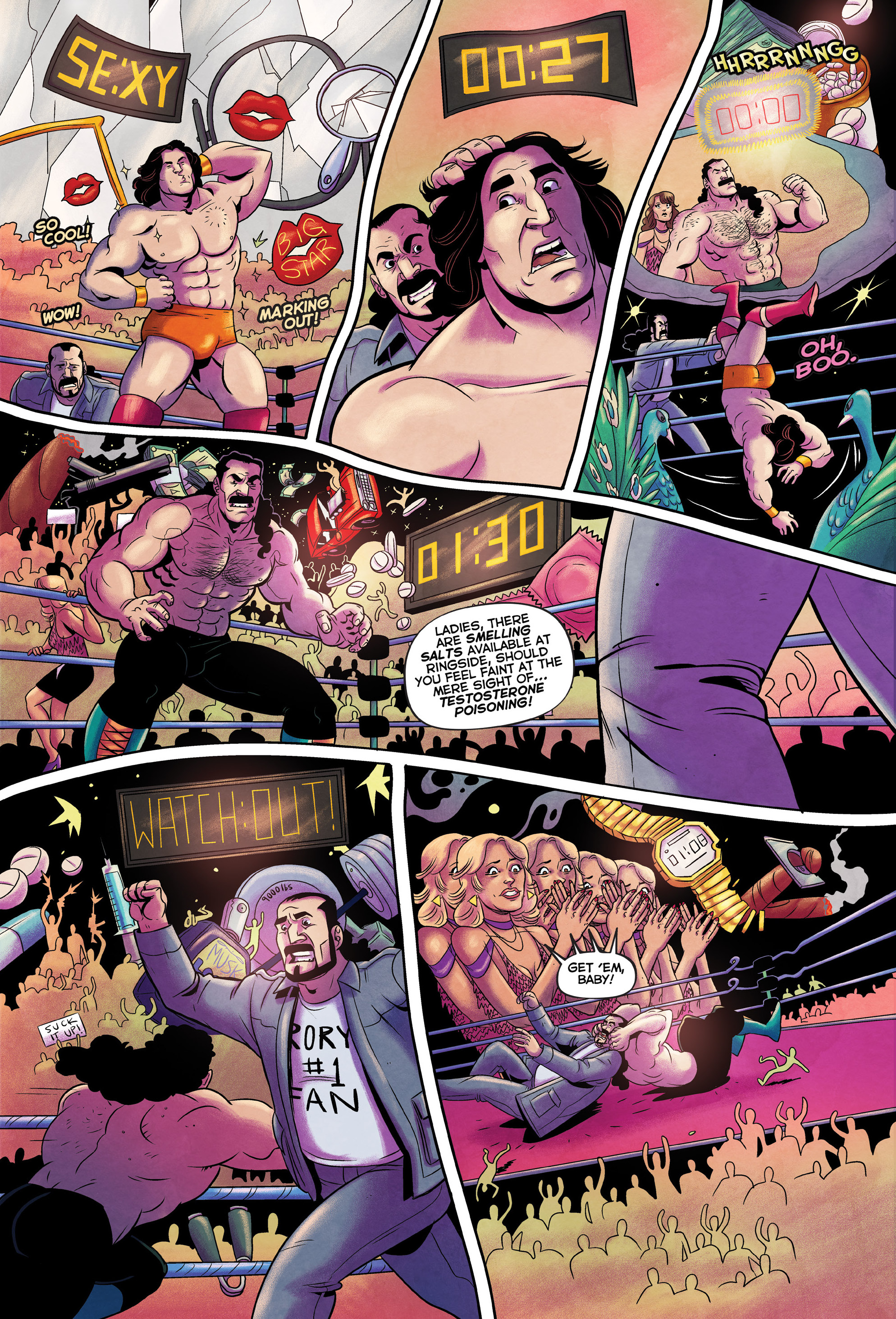 Read online Invasion from Planet Wrestletopia comic -  Issue #5 - 14