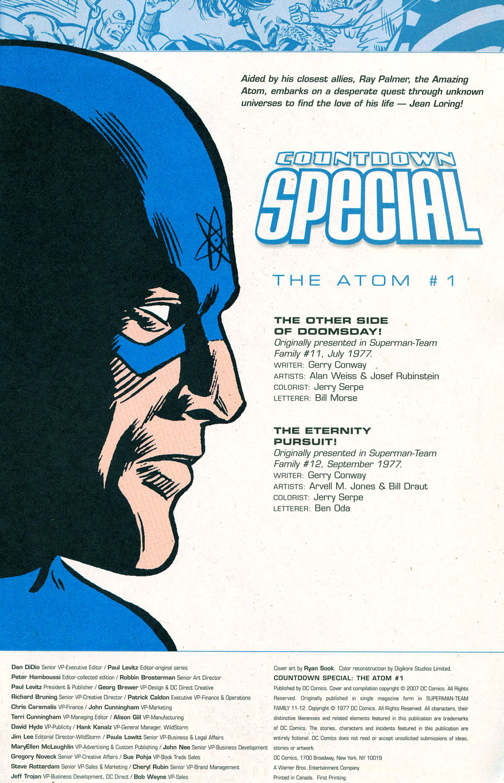 Read online Countdown Special: The Atom comic -  Issue #1 - 2