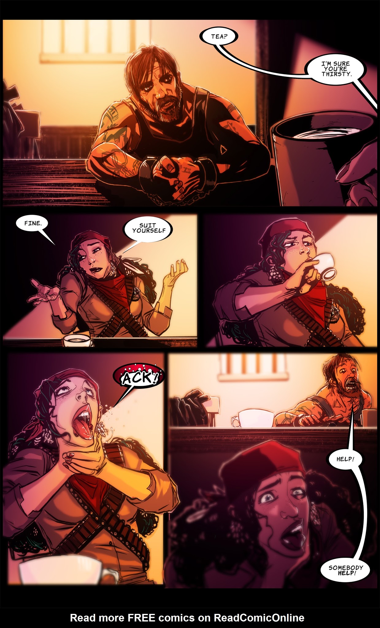 Read online Outrider comic -  Issue #1 - 6