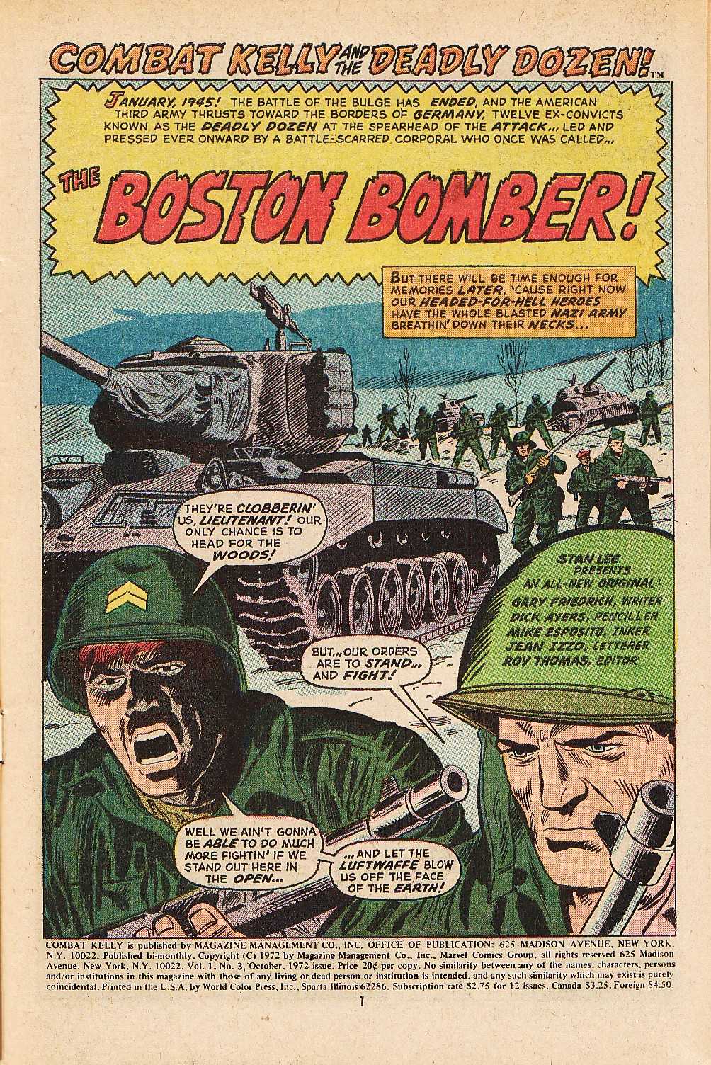 Read online Combat Kelly comic -  Issue #3 - 3
