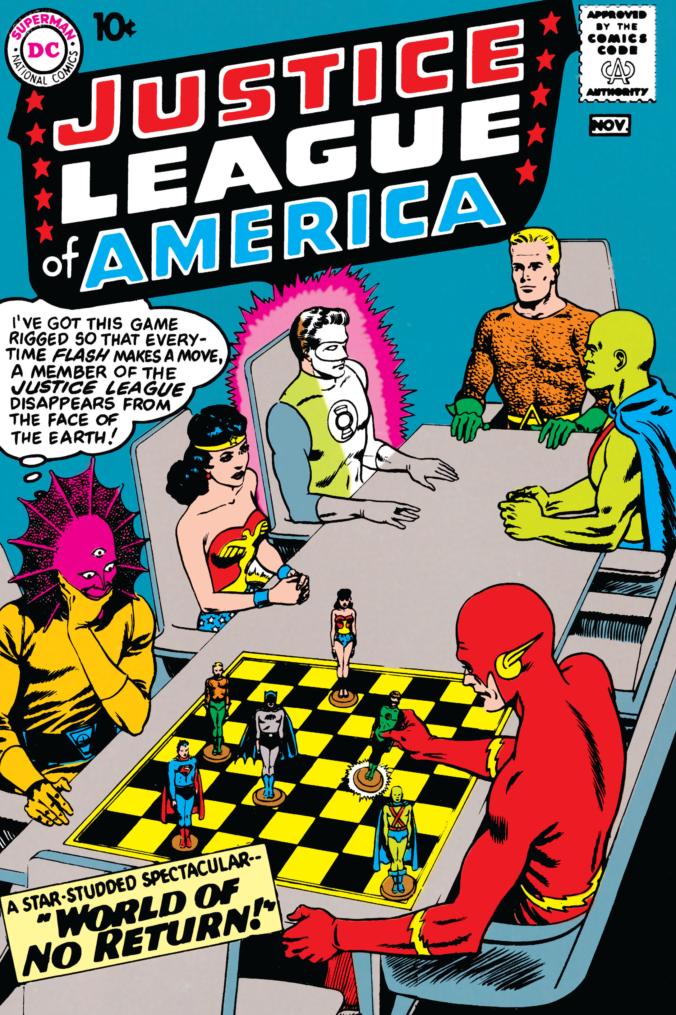 Read online Justice League of America (1960) comic -  Issue #1 - 1