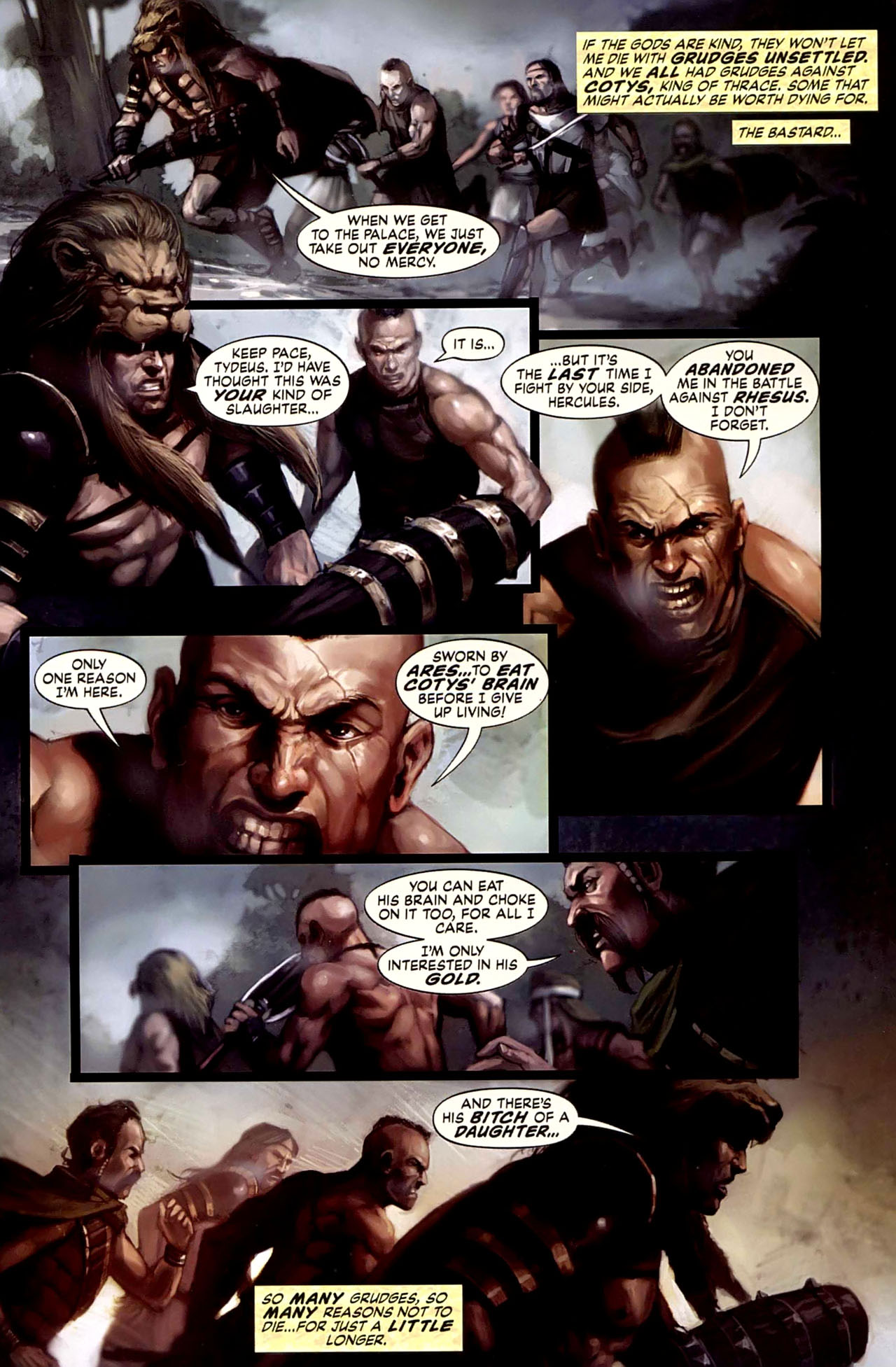 Read online Hercules (2008) comic -  Issue #5 - 3