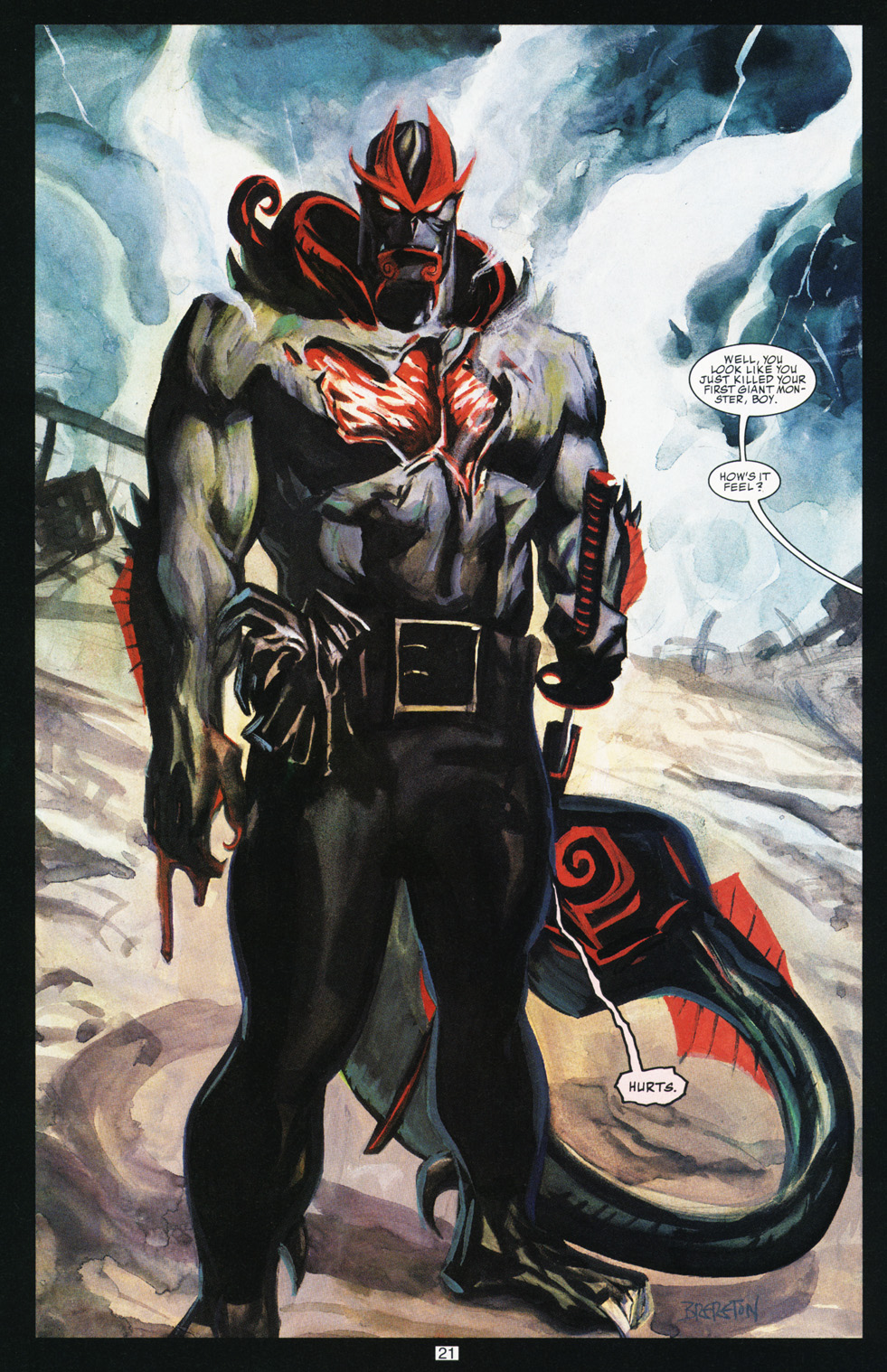 Read online Giantkiller comic -  Issue #1 - 23