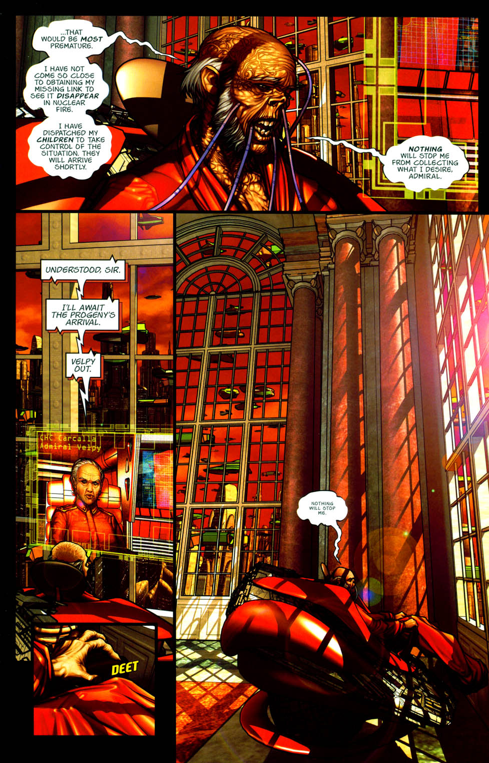 Read online Chimera comic -  Issue #3 - 11