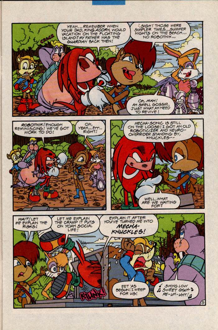 Read online Sonic & Knuckles: Mecha Madness Special comic -  Issue # Full - 8