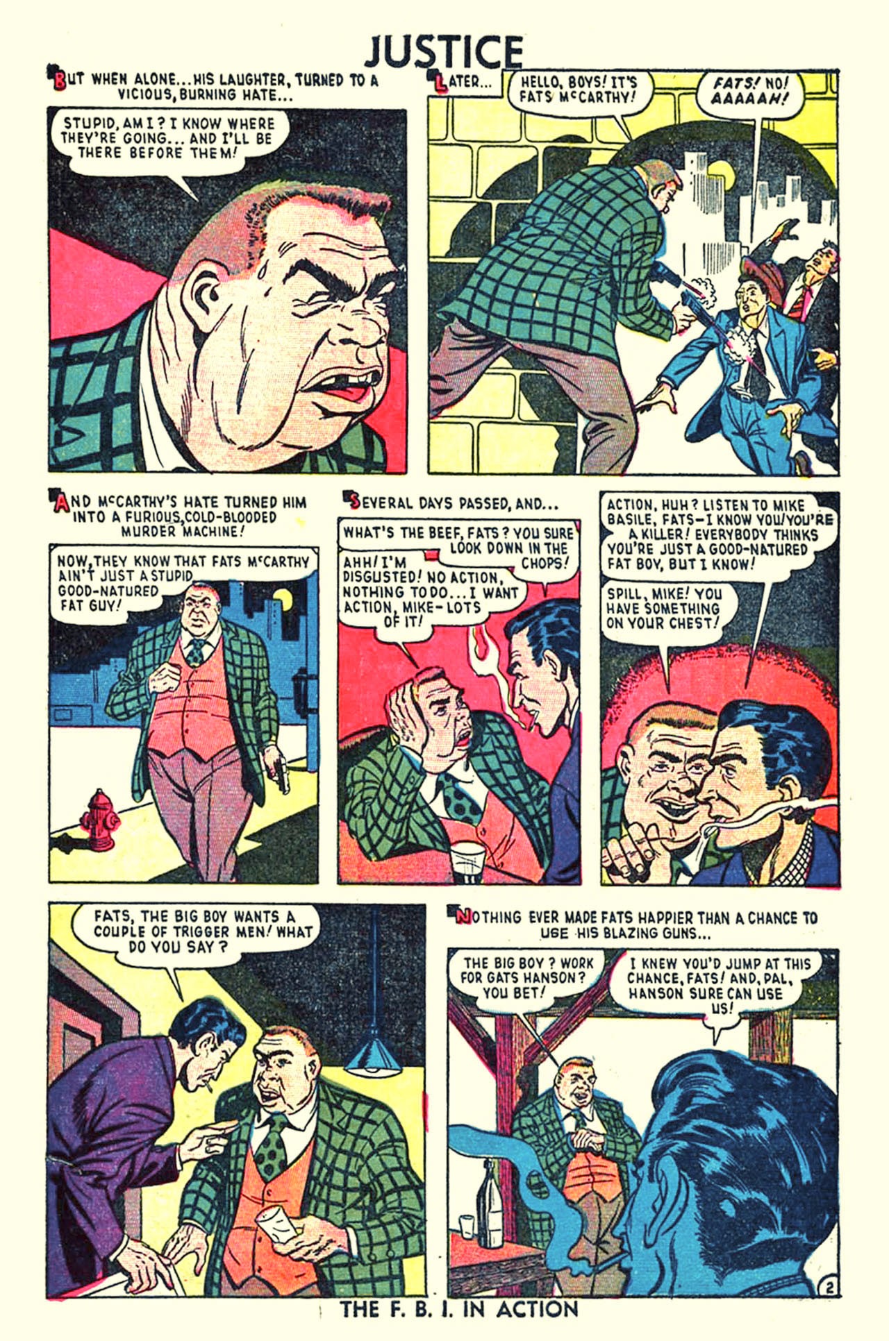 Read online Justice Comics (1947) comic -  Issue #4 - 43
