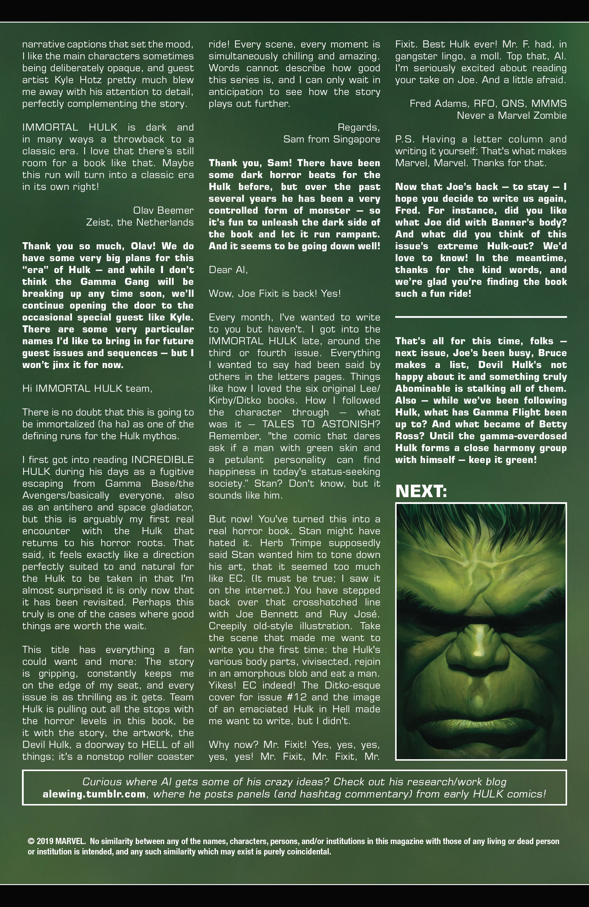 Read online Immortal Hulk comic -  Issue #17 - 24