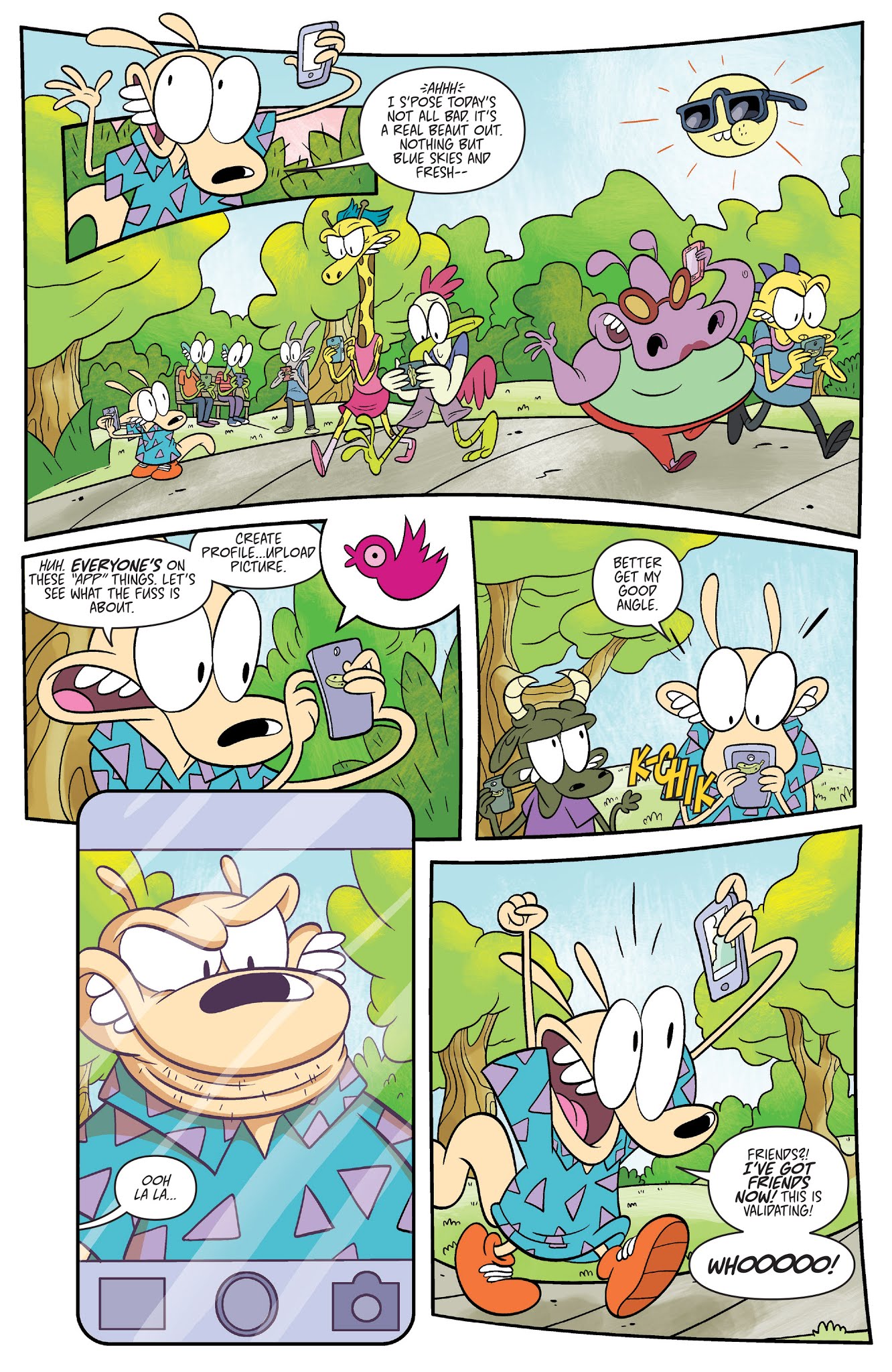 Read online Rocko's Modern Life (2017) comic -  Issue #5 - 5