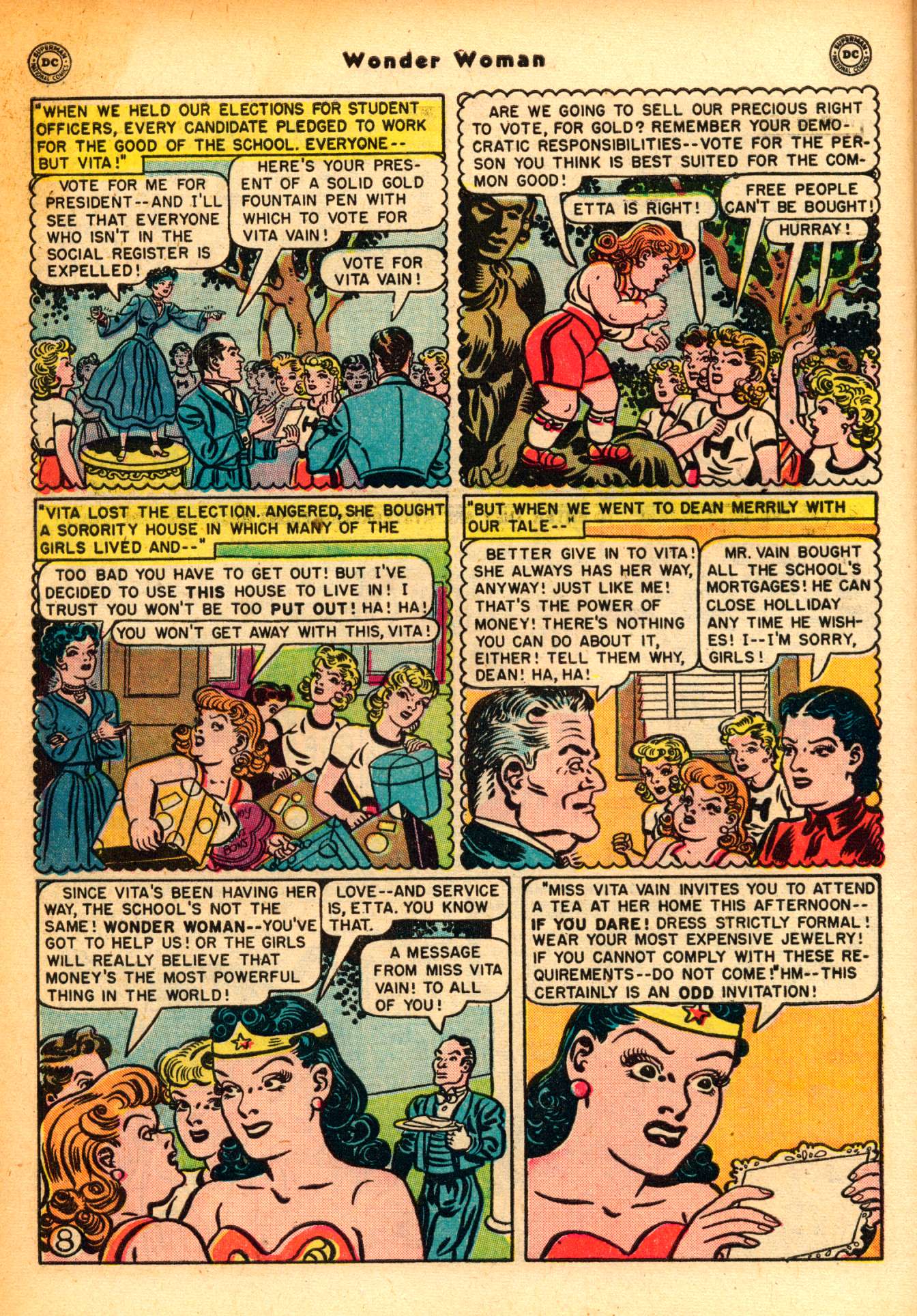 Read online Wonder Woman (1942) comic -  Issue #39 - 44