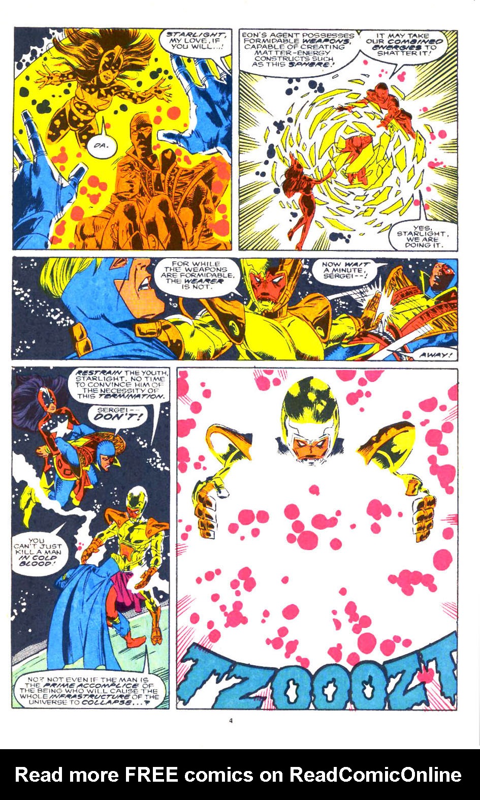 Read online Quasar comic -  Issue #20 - 5