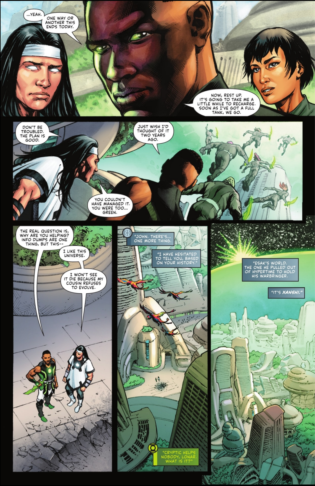 Read online John Stewart: The Emerald Knight comic -  Issue #1 - 23