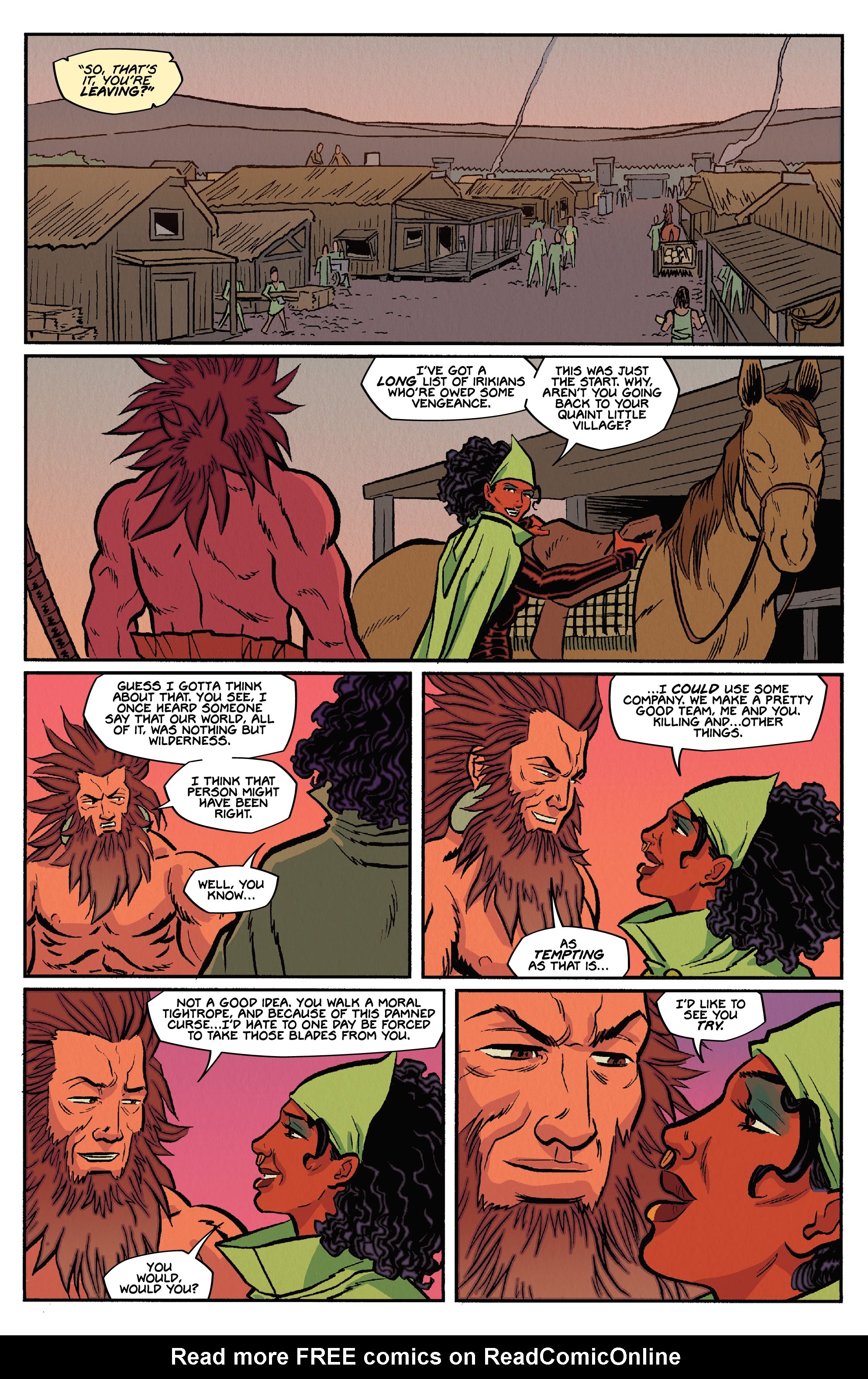 Read online Barbaric: The Harvest Blades comic -  Issue # Full - 39