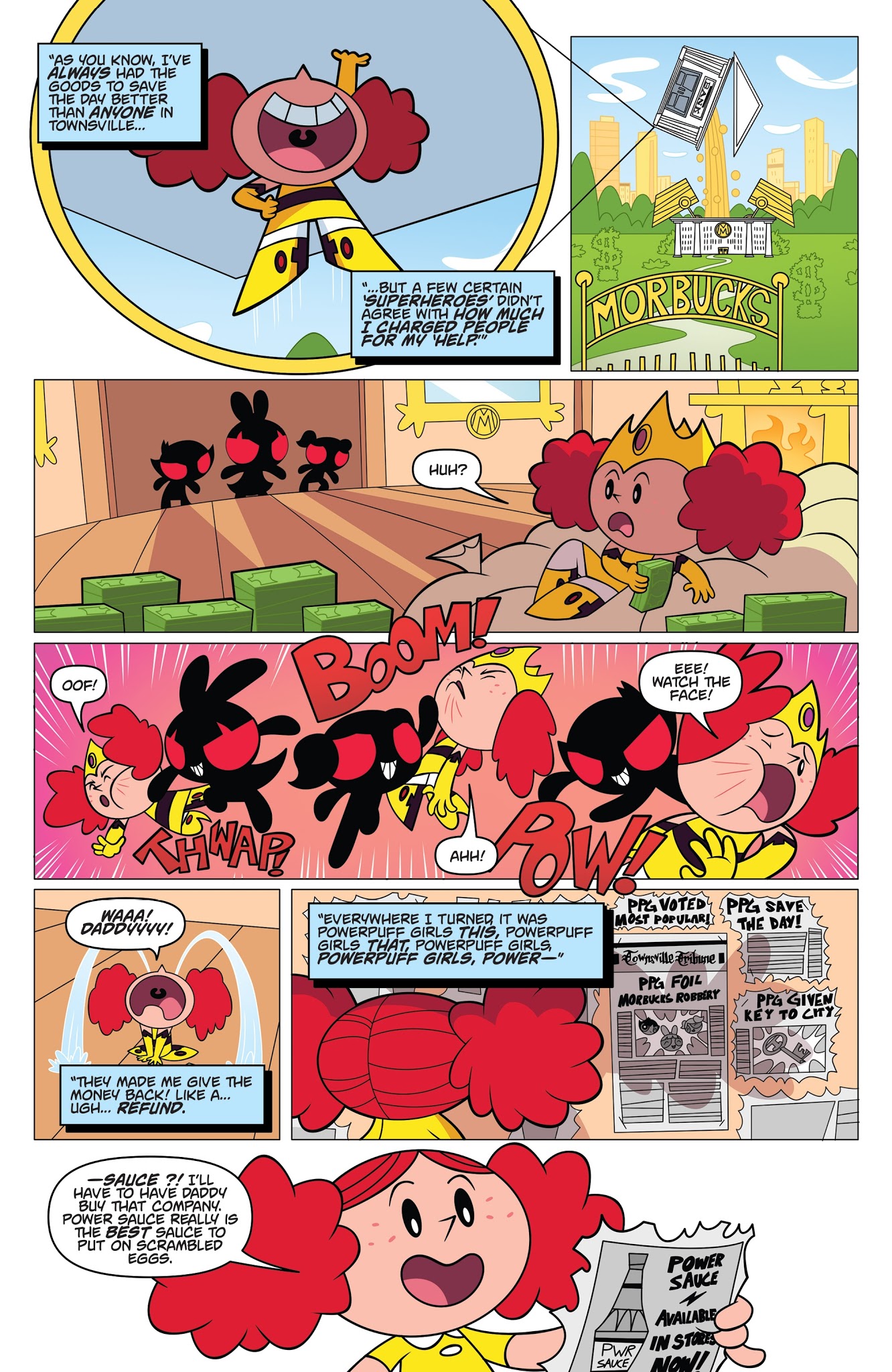Read online The Powerpuff Girls: Bureau of Bad comic -  Issue #1 - 8