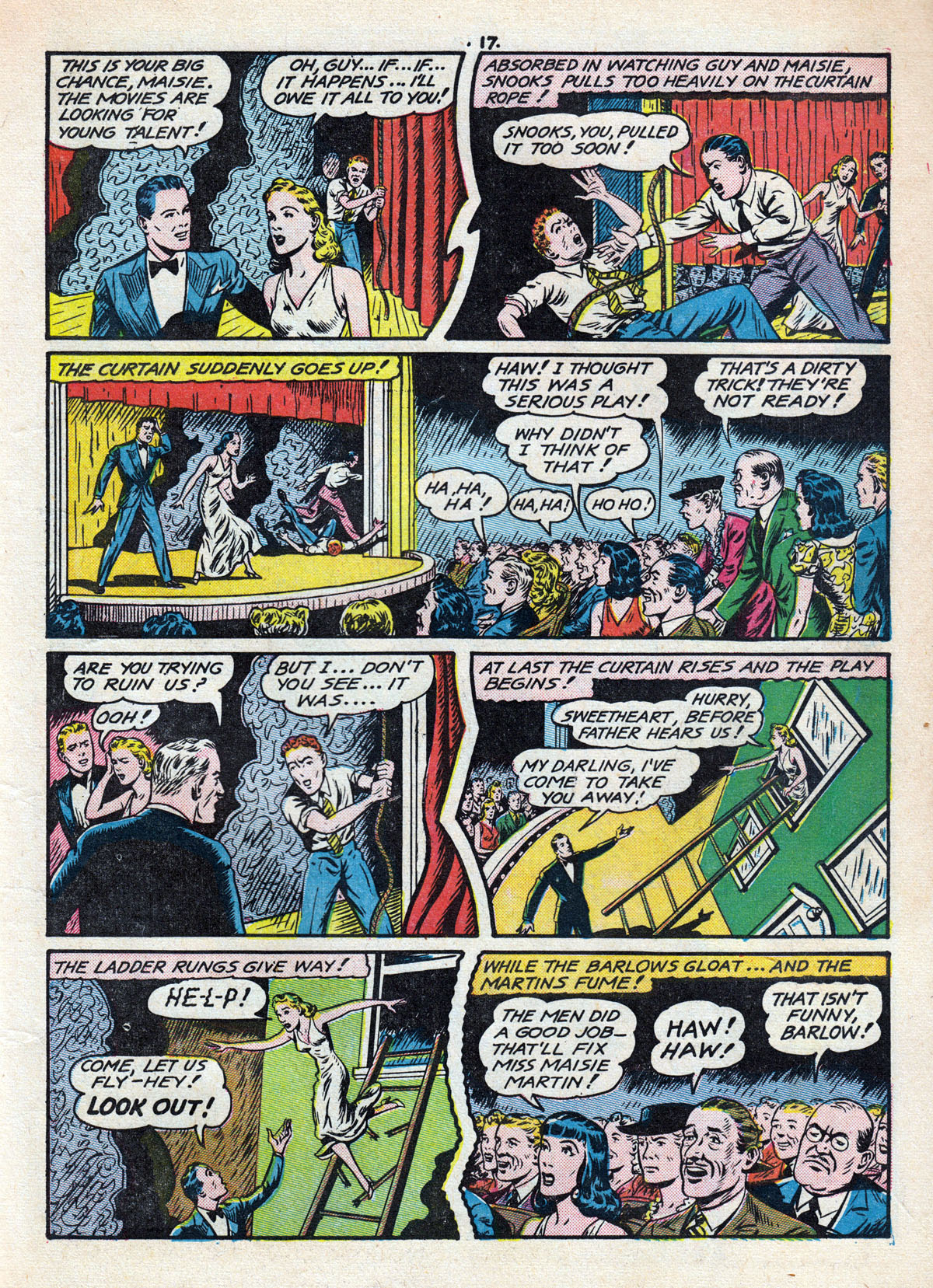 Read online Comedy Comics (1942) comic -  Issue #11 - 19