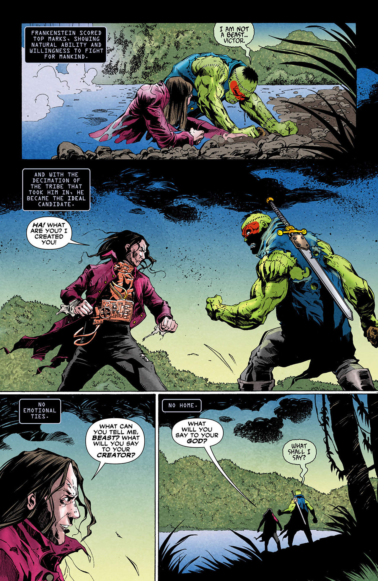 Read online Frankenstein, Agent of S.H.A.D.E. comic -  Issue #0 - 17