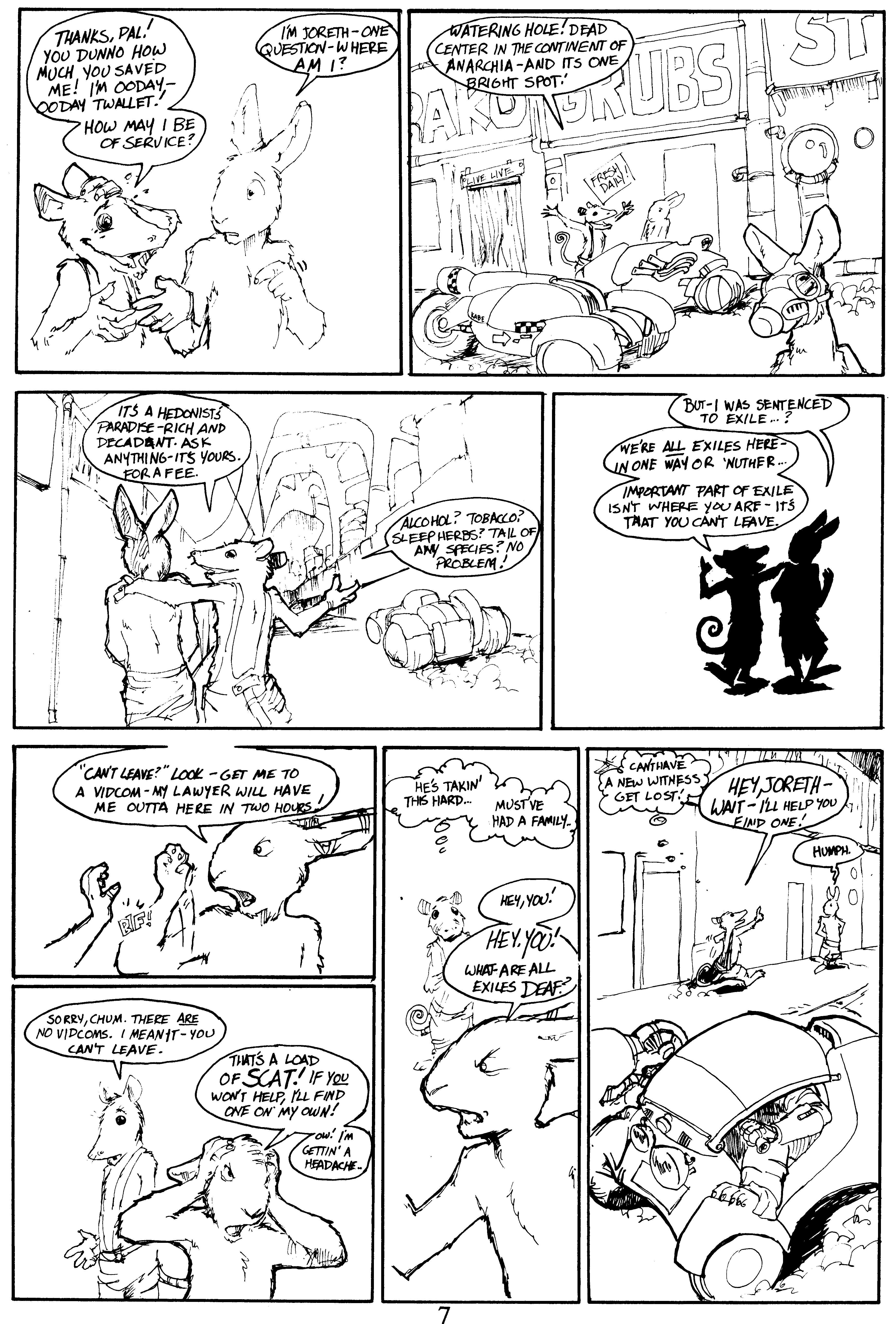 Read online Furrlough comic -  Issue #13 - 9