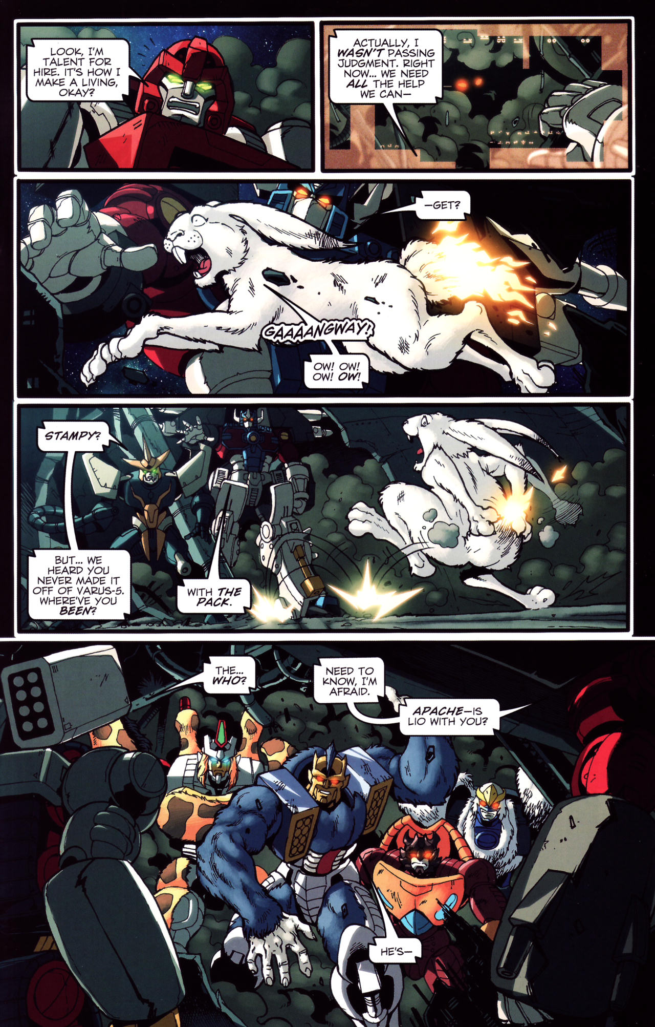 Read online Transformers: Beast Wars: The Ascending comic -  Issue #4 - 7