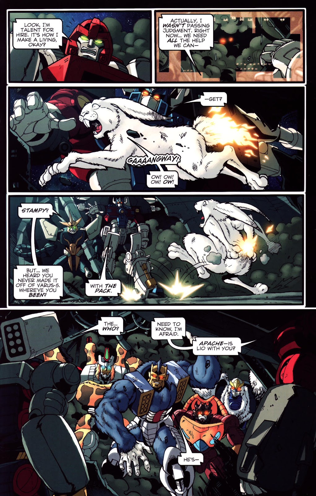 Transformers: Beast Wars: The Ascending issue 4 - Page 7