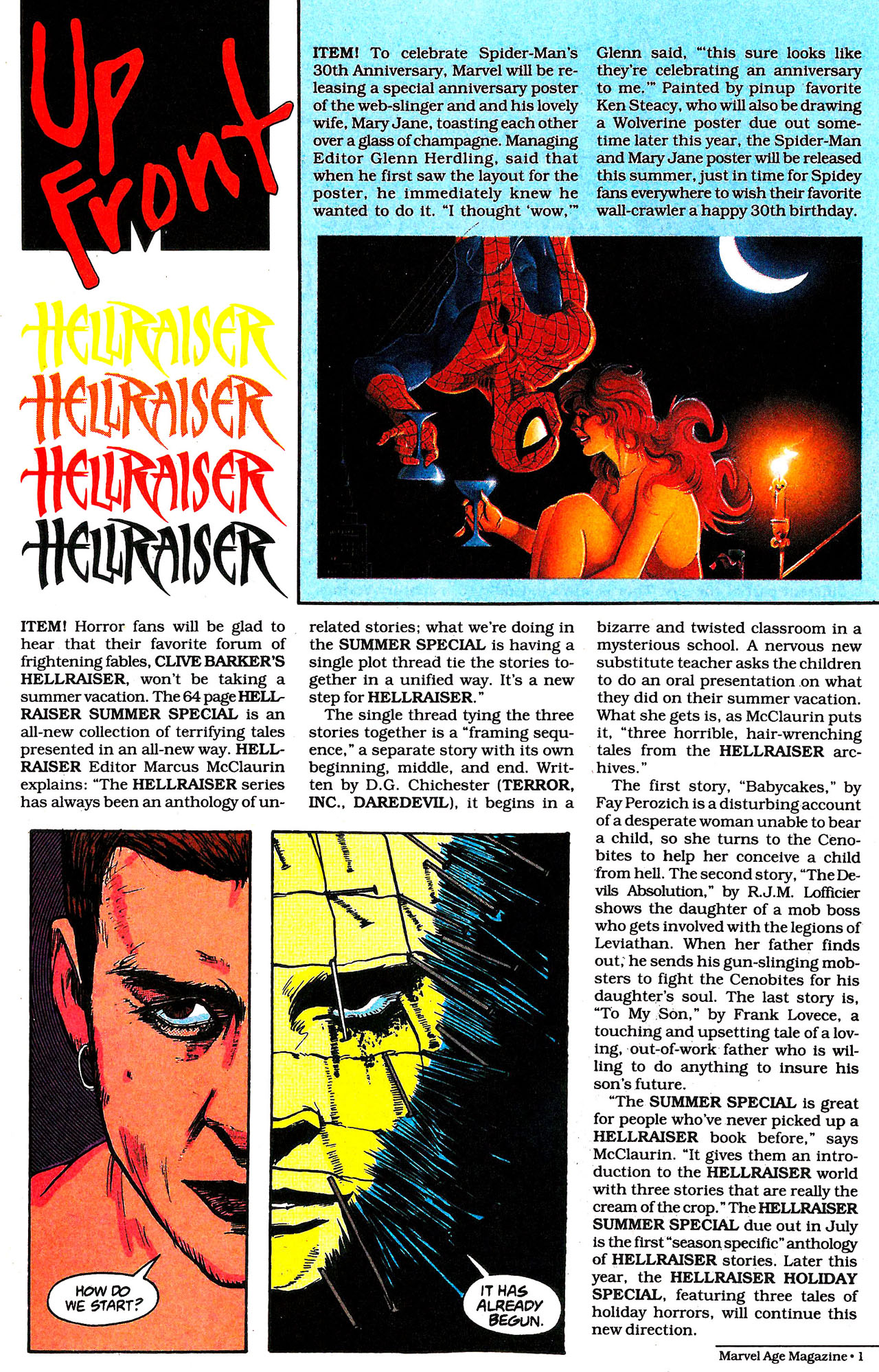 Read online Marvel Age comic -  Issue #115 - 3