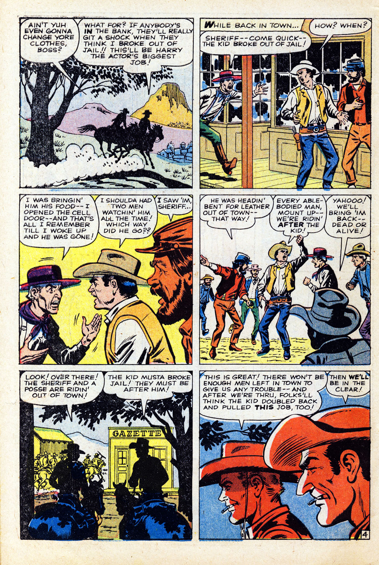 Read online Gunsmoke Western comic -  Issue #62 - 6