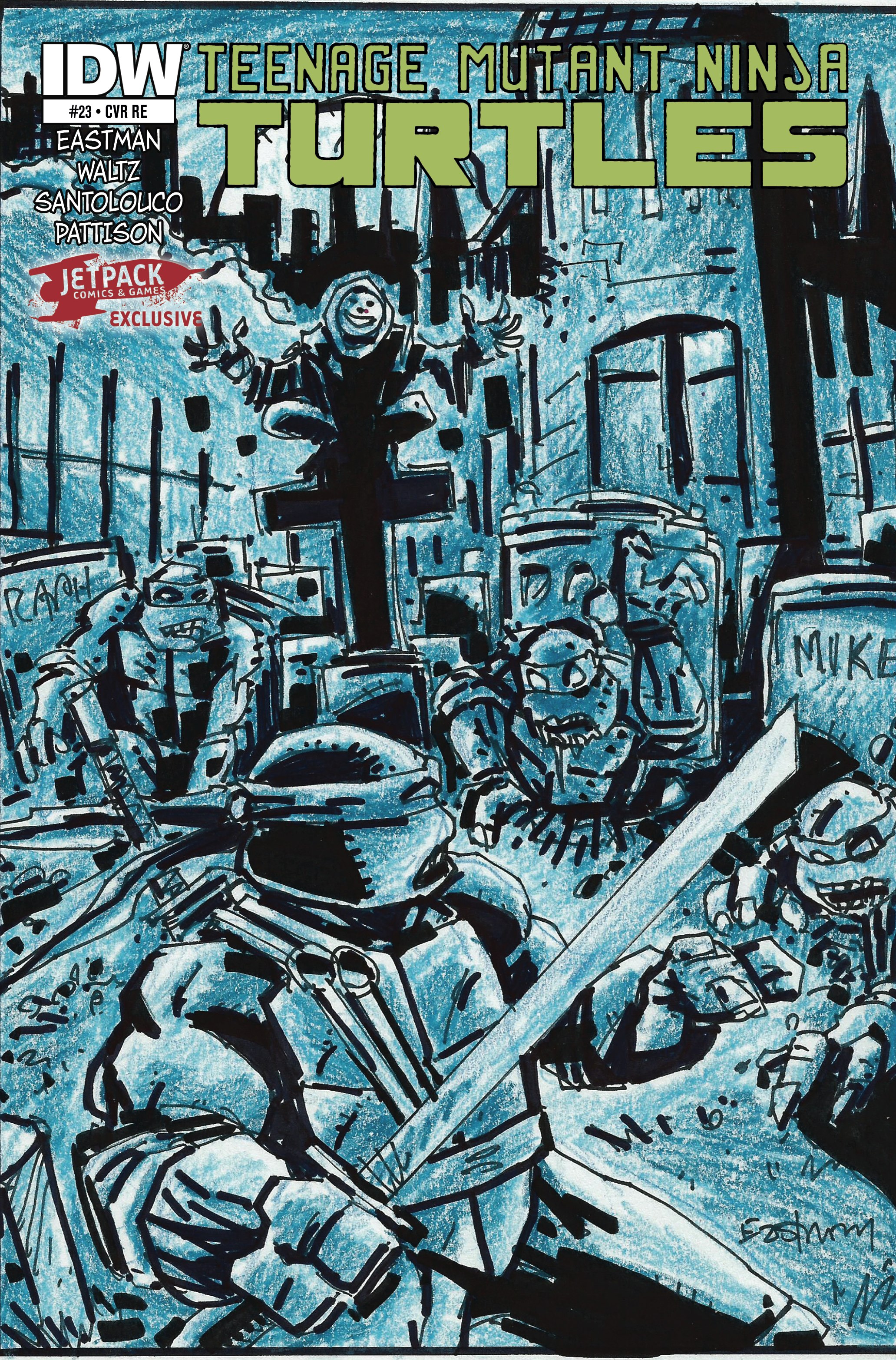 Read online Teenage Mutant Ninja Turtles (2011) comic -  Issue #23 - 4