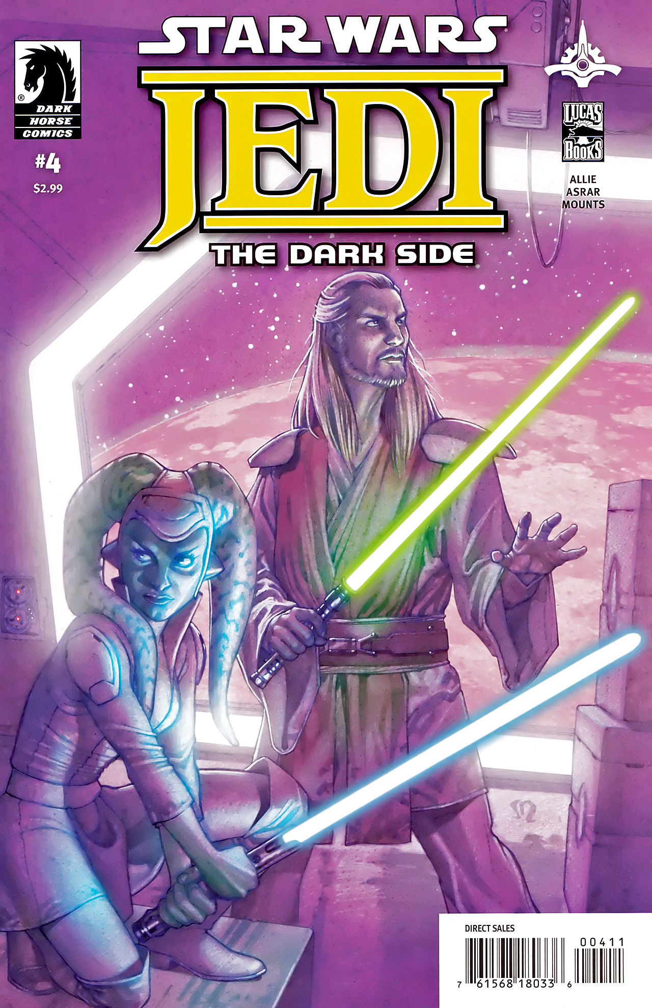 Read online Star Wars: Jedi - The Dark Side comic -  Issue #4 - 1