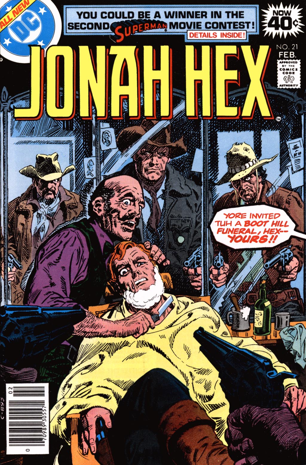 Read online Jonah Hex (1977) comic -  Issue #21 - 1