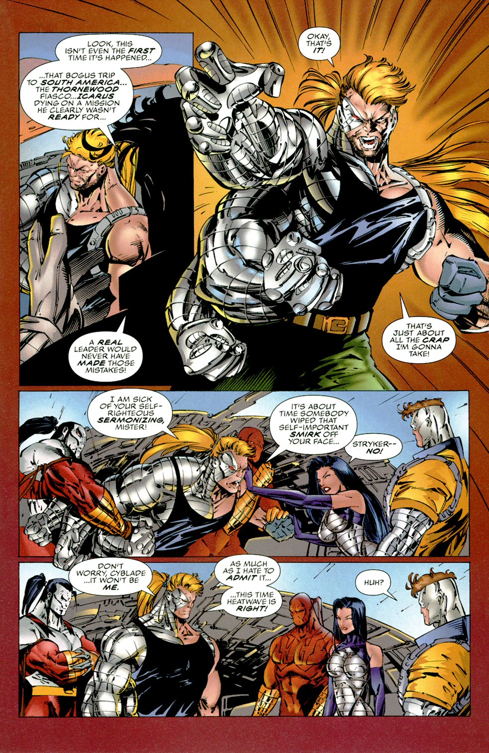 Read online Cyberforce/Strykeforce: Opposing Forces comic -  Issue #2 - 15