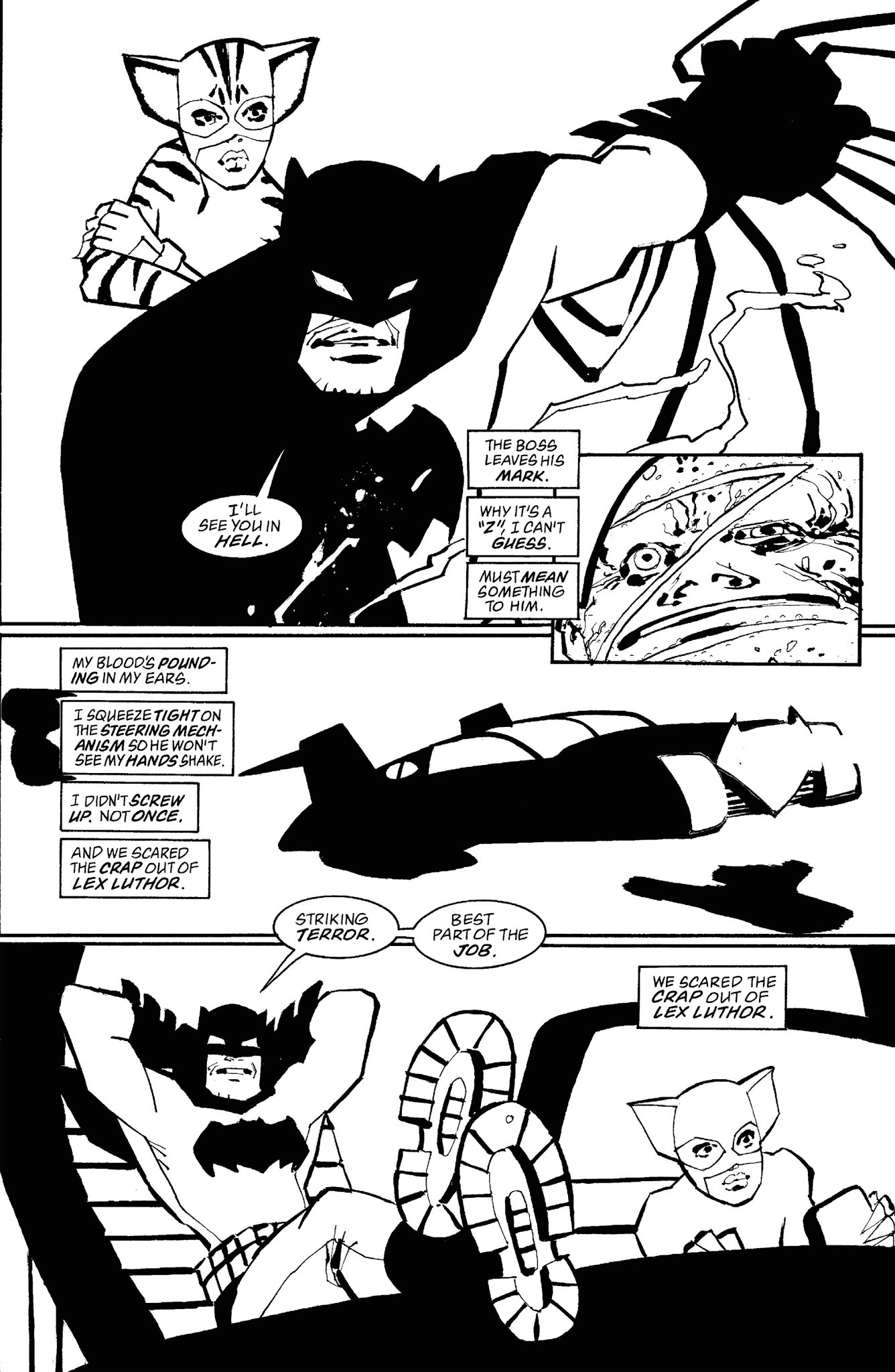 Read online Batman Noir: The Dark Knight Strikes Again comic -  Issue # TPB (Part 1) - 98