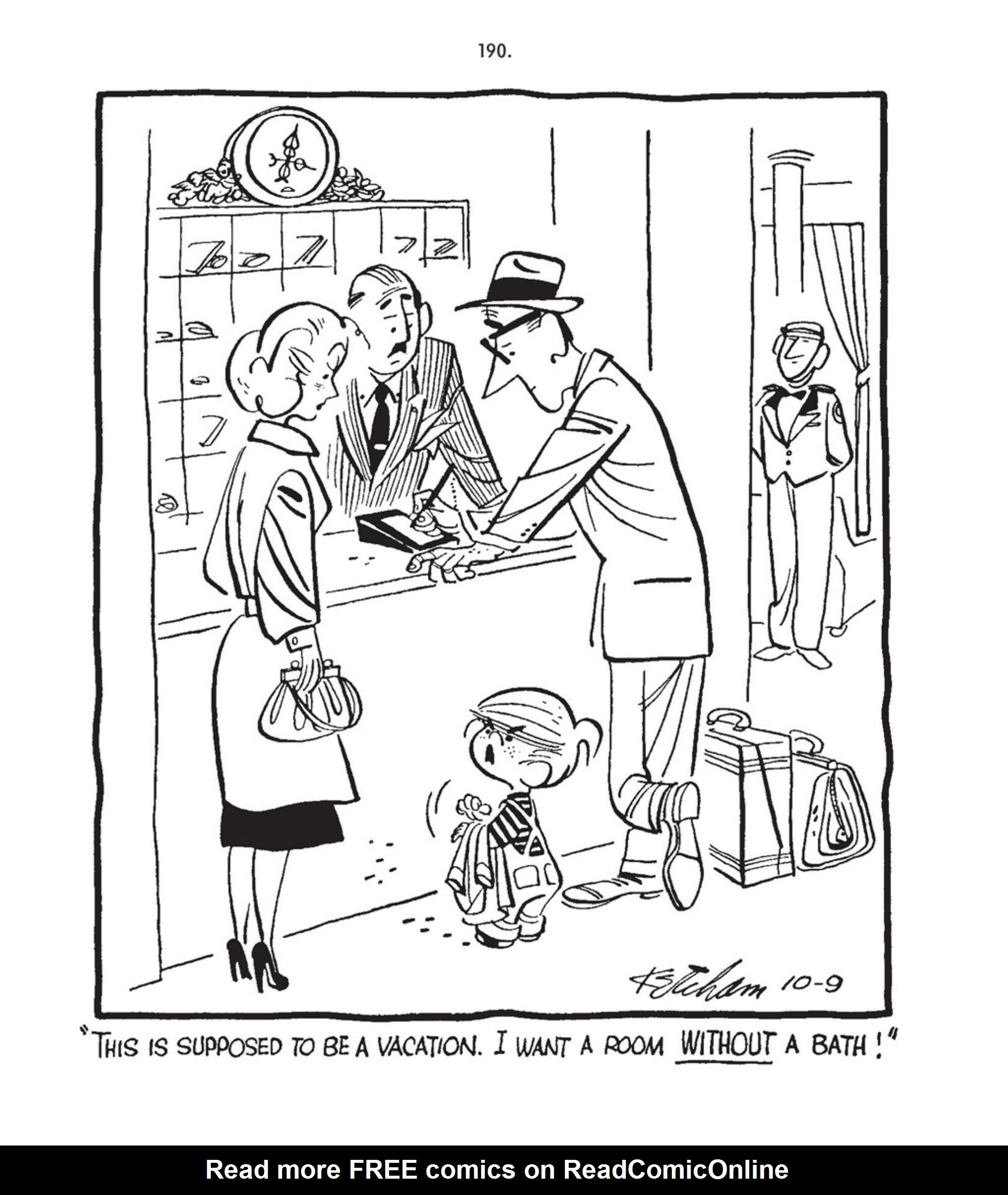 Read online Hank Ketcham's Complete Dennis the Menace comic -  Issue # TPB 1 (Part 3) - 16