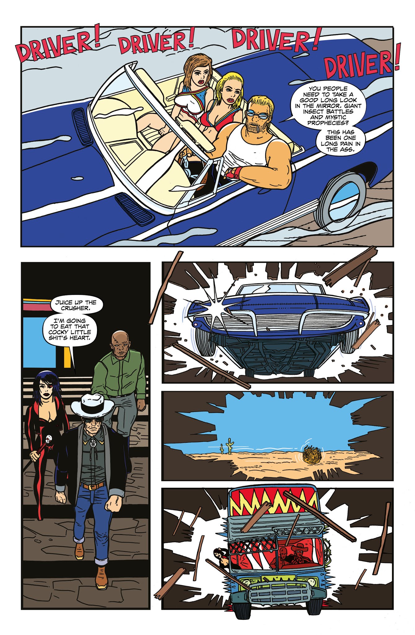 Read online Last Driver comic -  Issue # TPB - 45