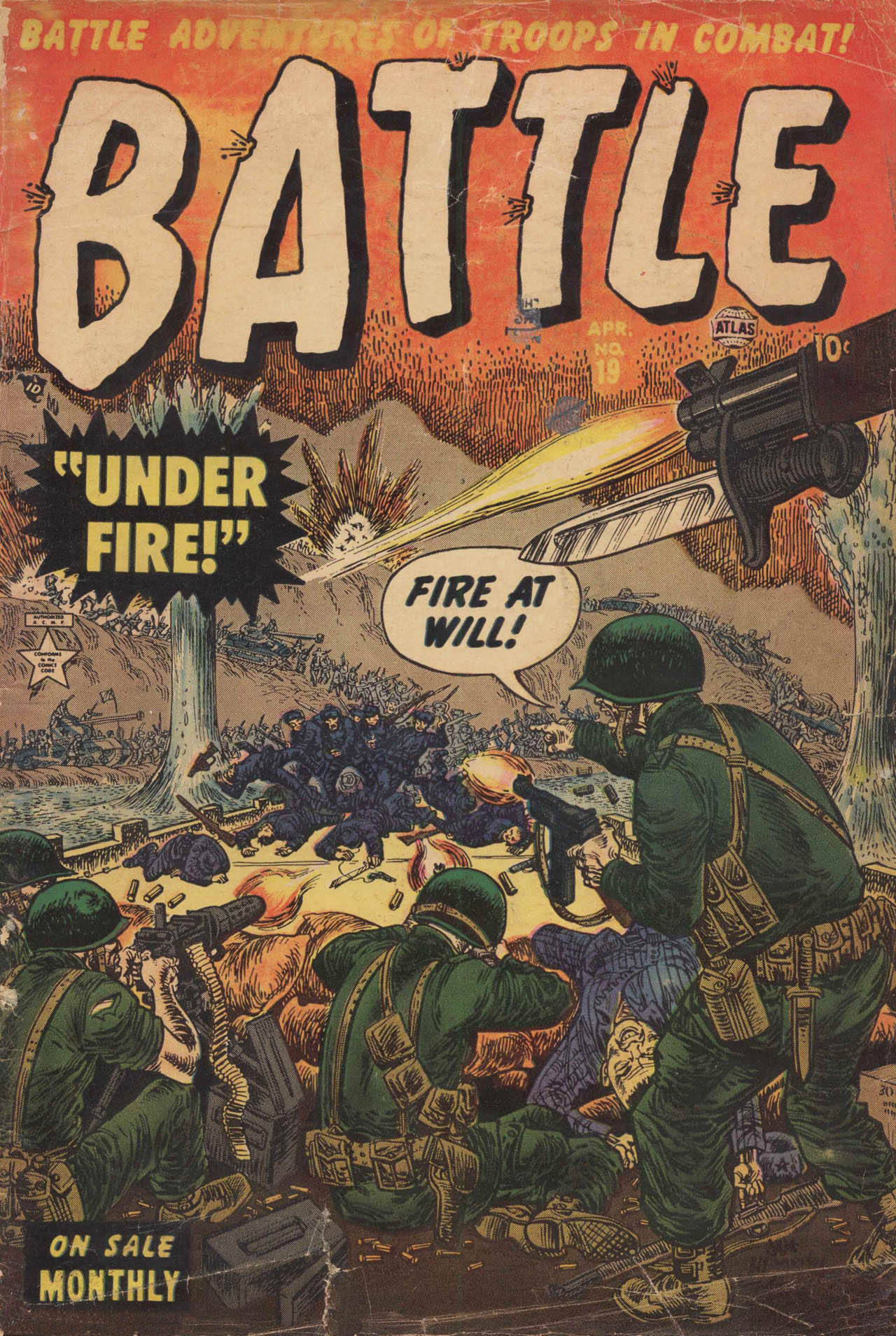 Read online Battle comic -  Issue #19 - 1
