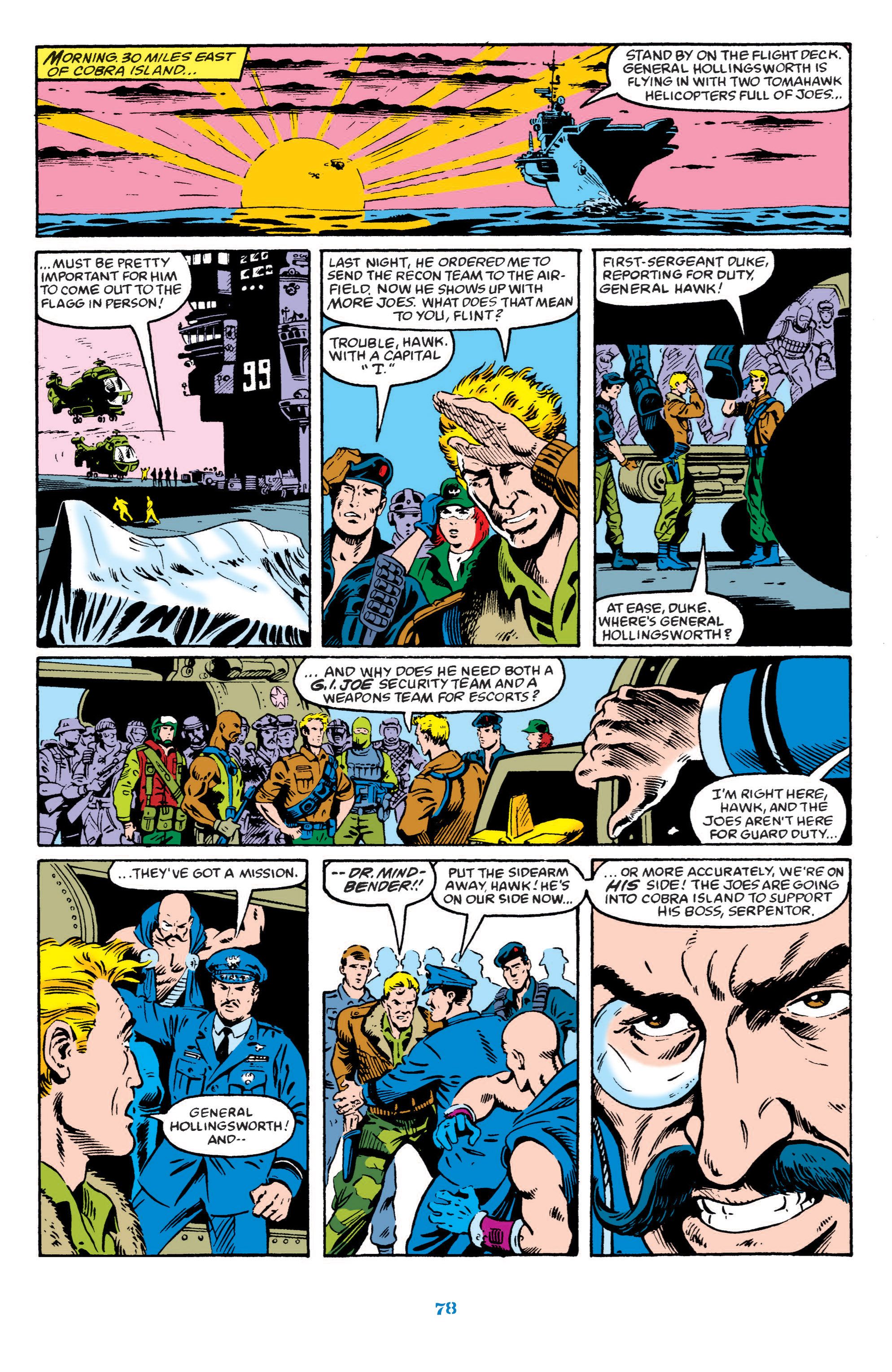 Read online Classic G.I. Joe comic -  Issue # TPB 8 (Part 1) - 79