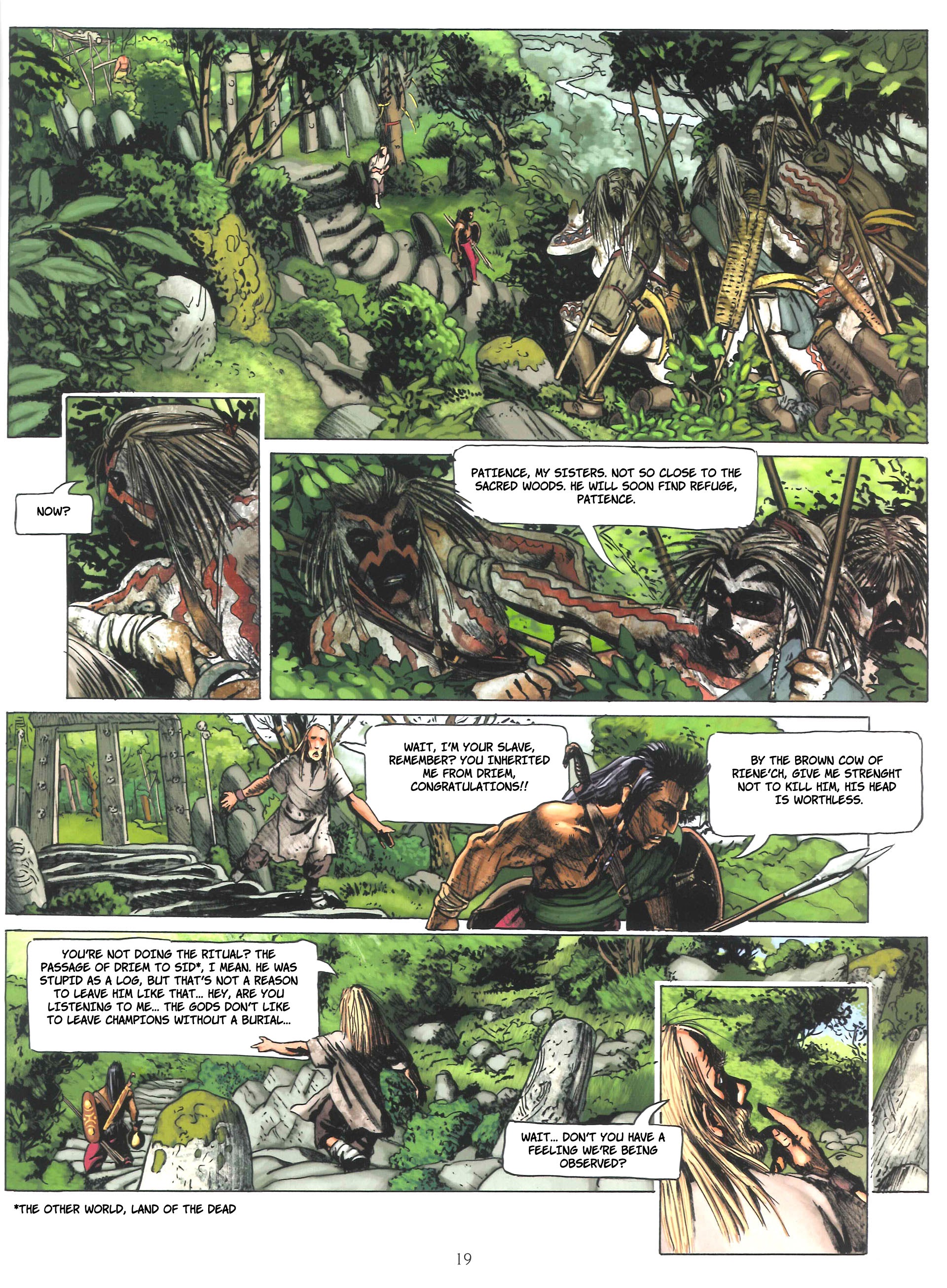 Read online Kelt comic -  Issue #1 - 19