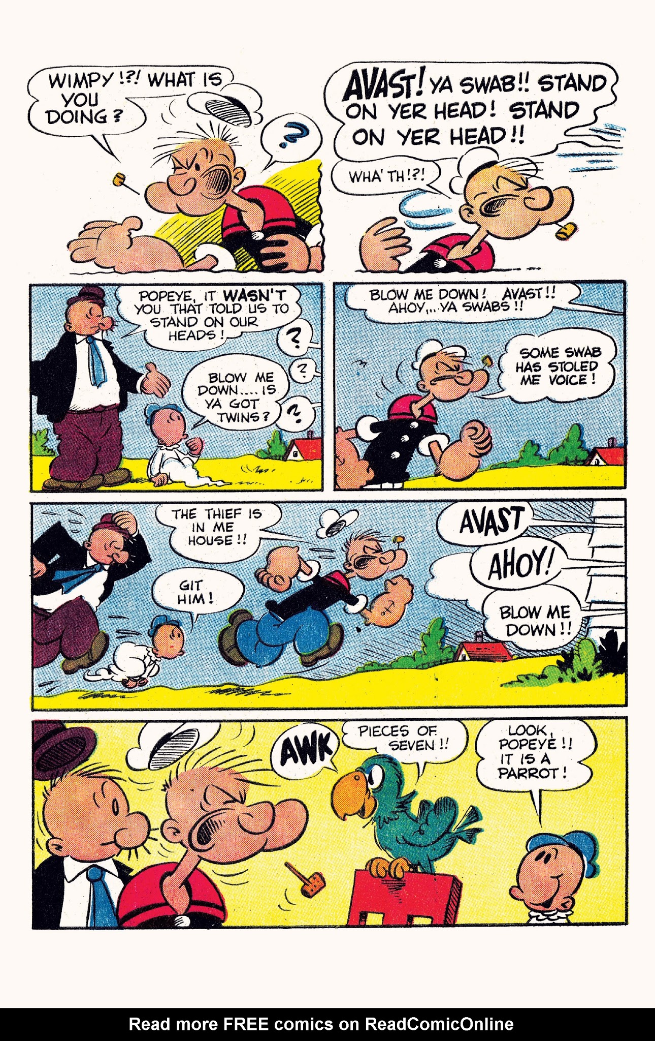 Read online Classic Popeye comic -  Issue #59 - 7
