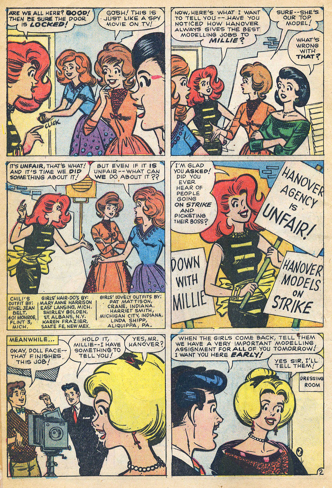Read online Millie the Model comic -  Issue #106 - 4