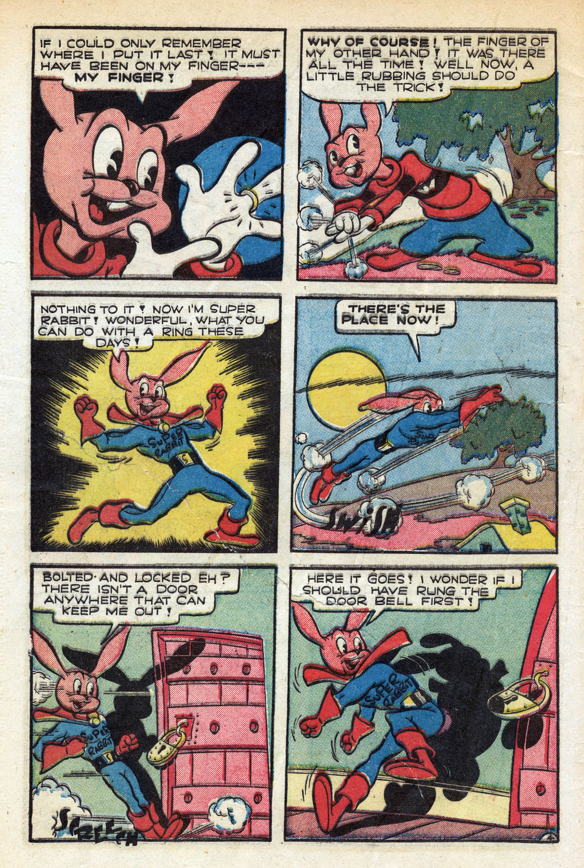 Read online Super Rabbit comic -  Issue #2 - 6