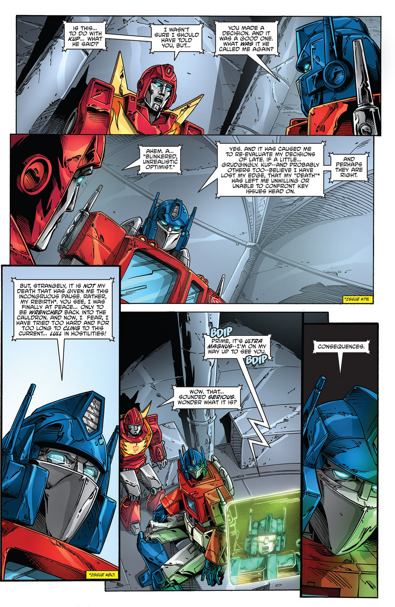 Read online The Transformers: Regeneration One comic -  Issue #83 - 8