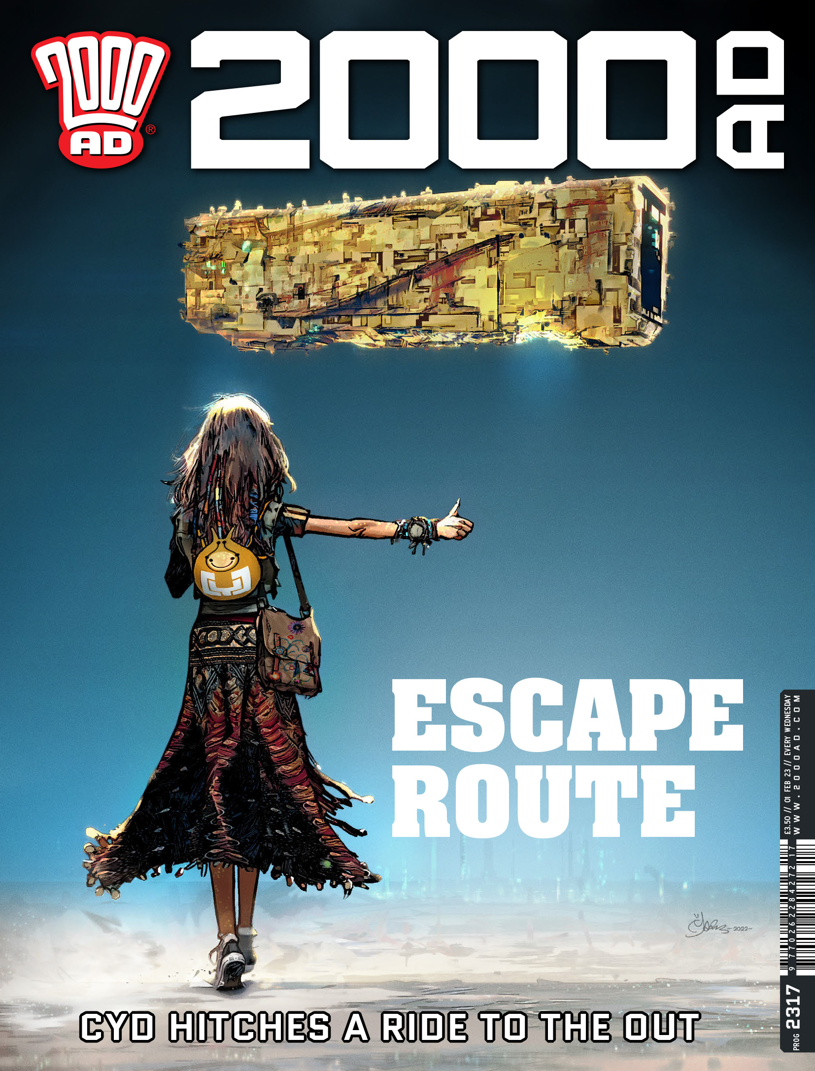 Read online 2000 AD comic -  Issue #2317 - 1