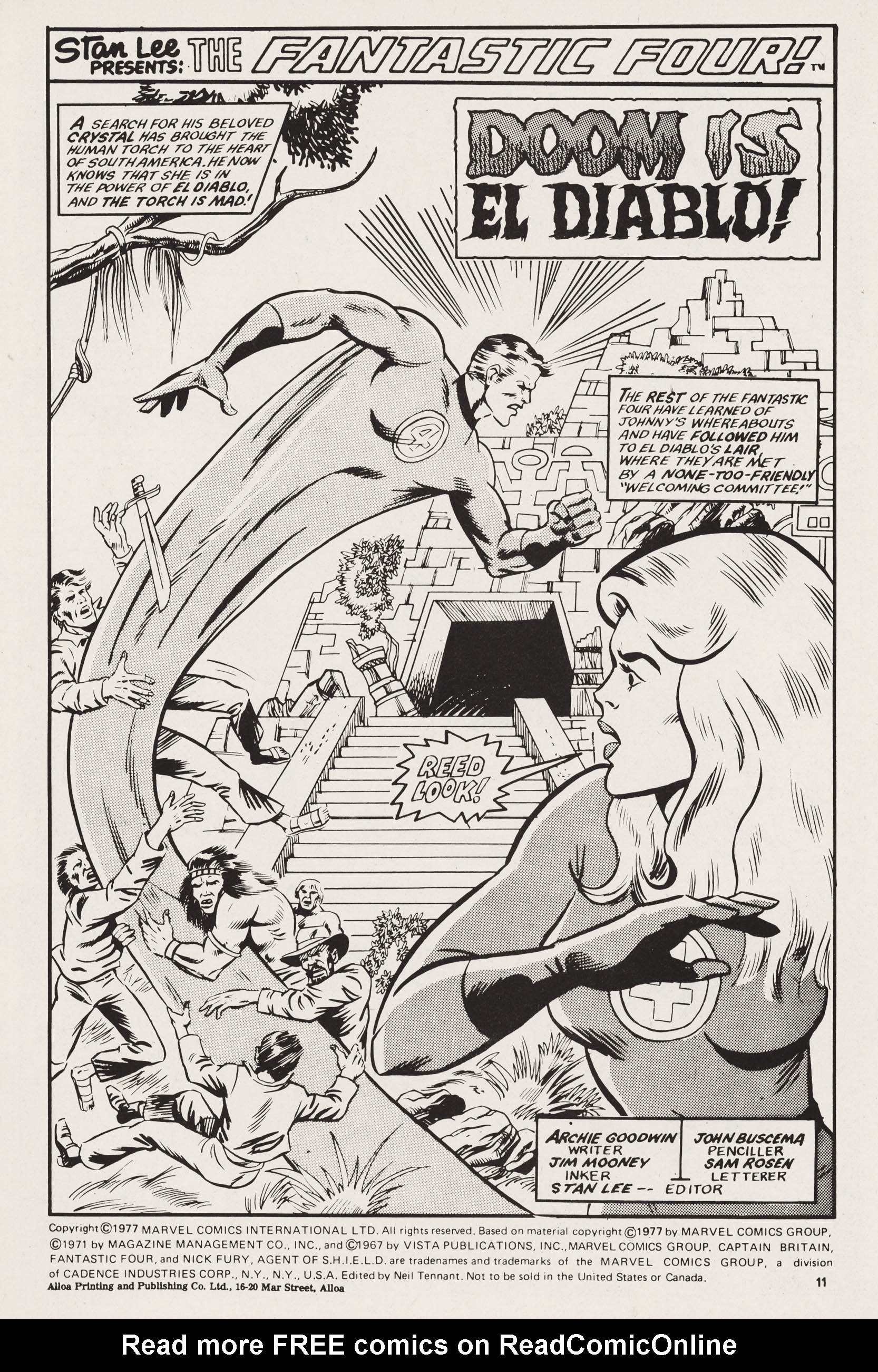 Read online Captain Britain (1976) comic -  Issue #19 - 11