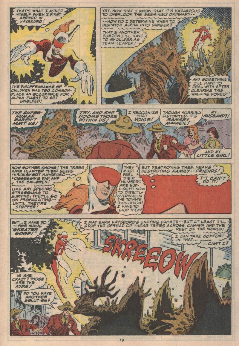 Read online Alpha Flight (1983) comic -  Issue #47 - 20